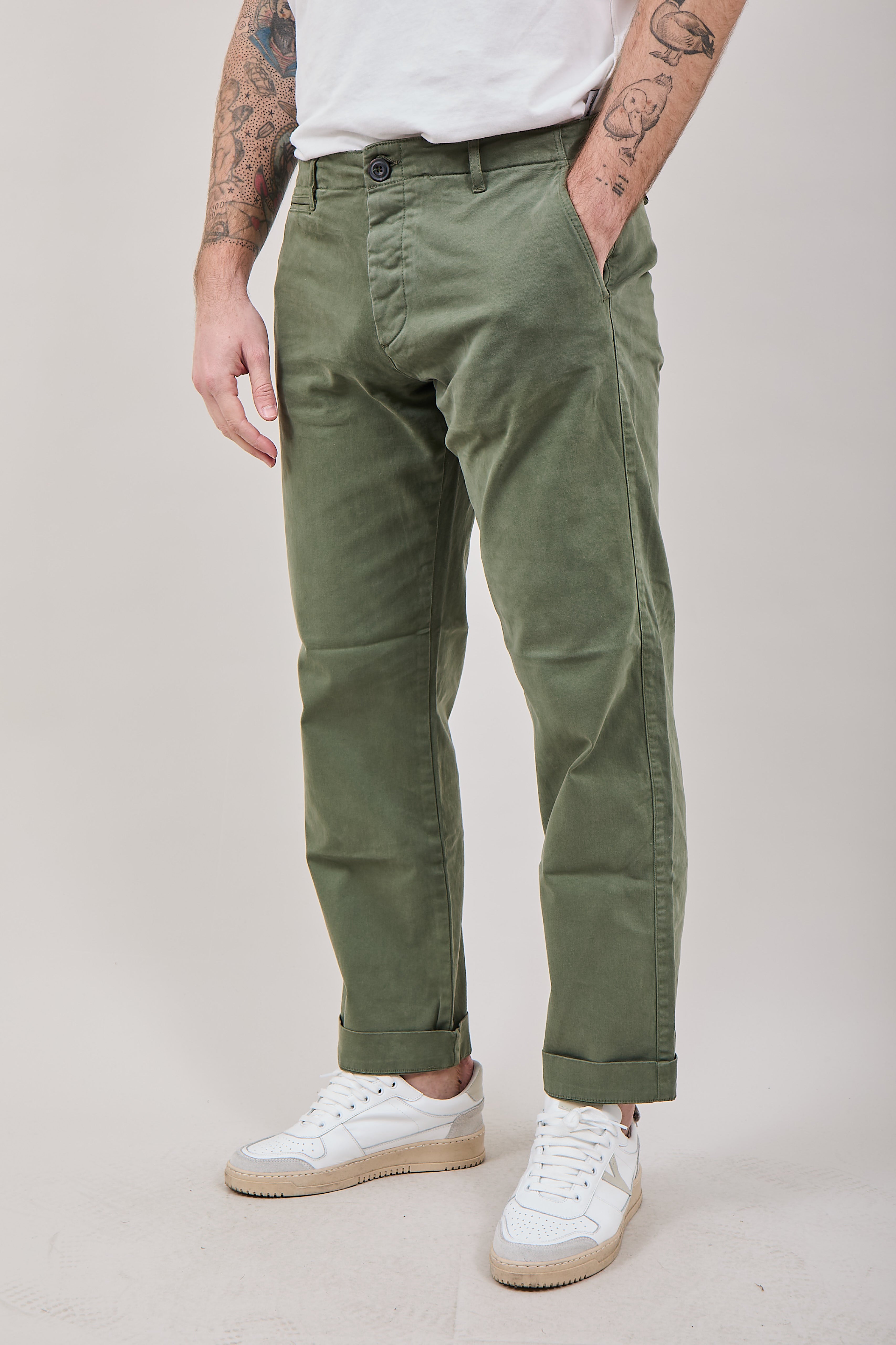 Pantalone Clark Bobby Militare