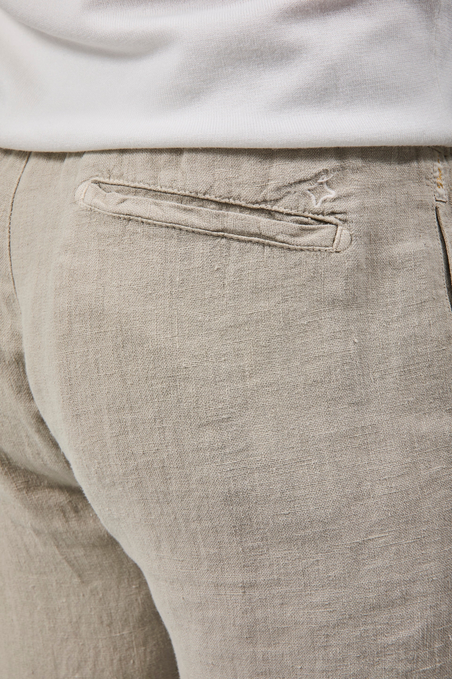 Pantalaccio Pont Chippewa Lino Sabbia
