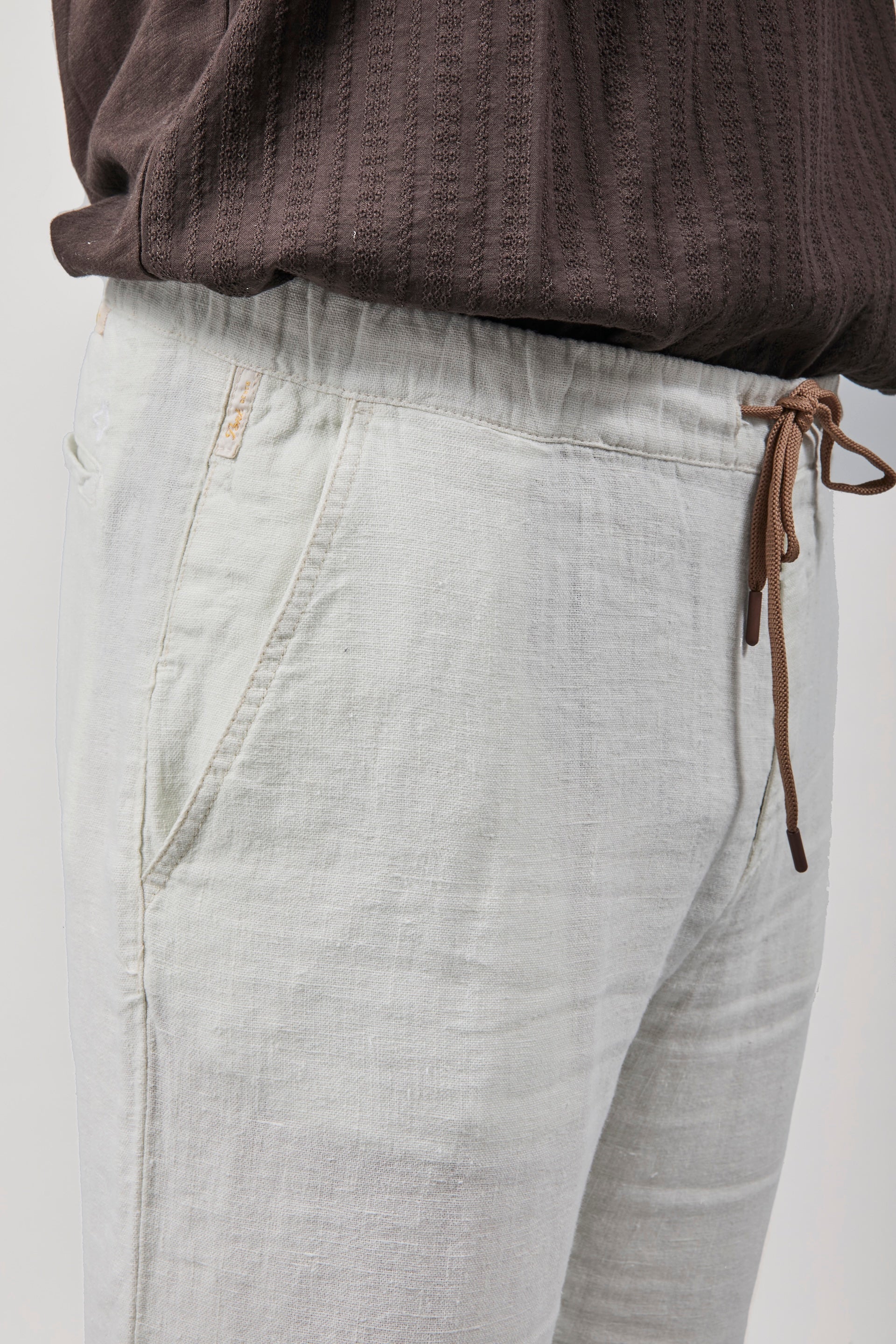 Pantalaccio Pont Chippewa Lino Panna