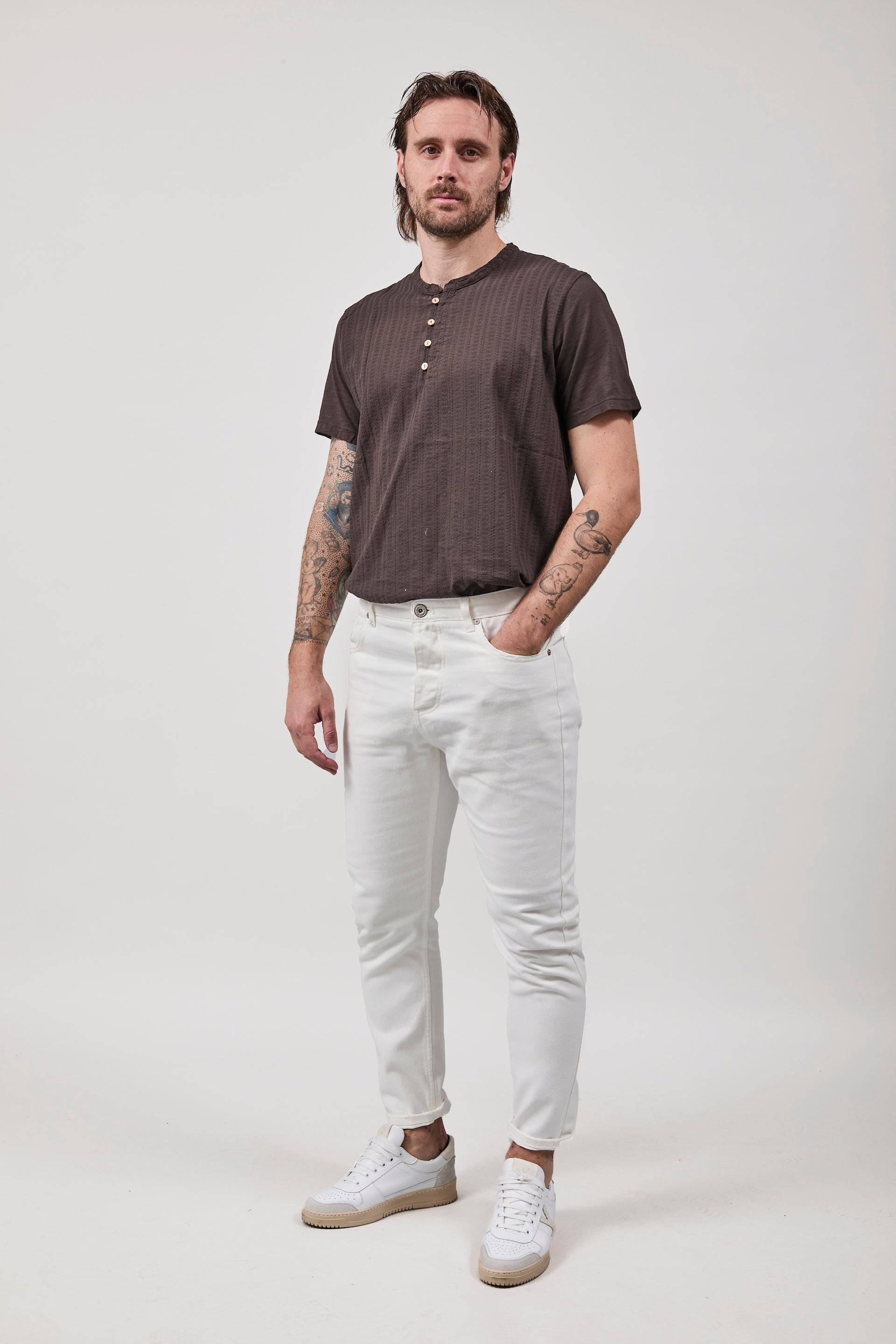 Jeans Berna Bull Bianco 274