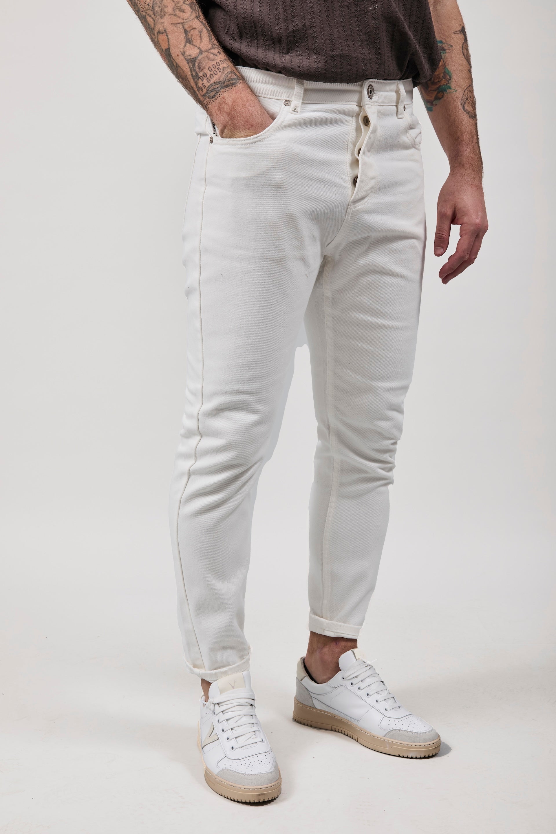 Jeans Berna Bull Bianco 274