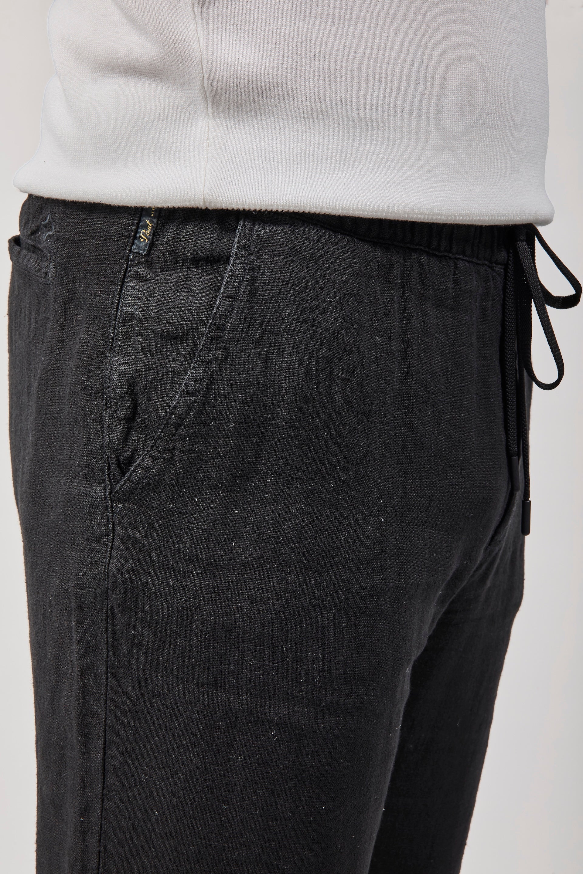 Pantalaccio Pont Chippewa Lino Nero
