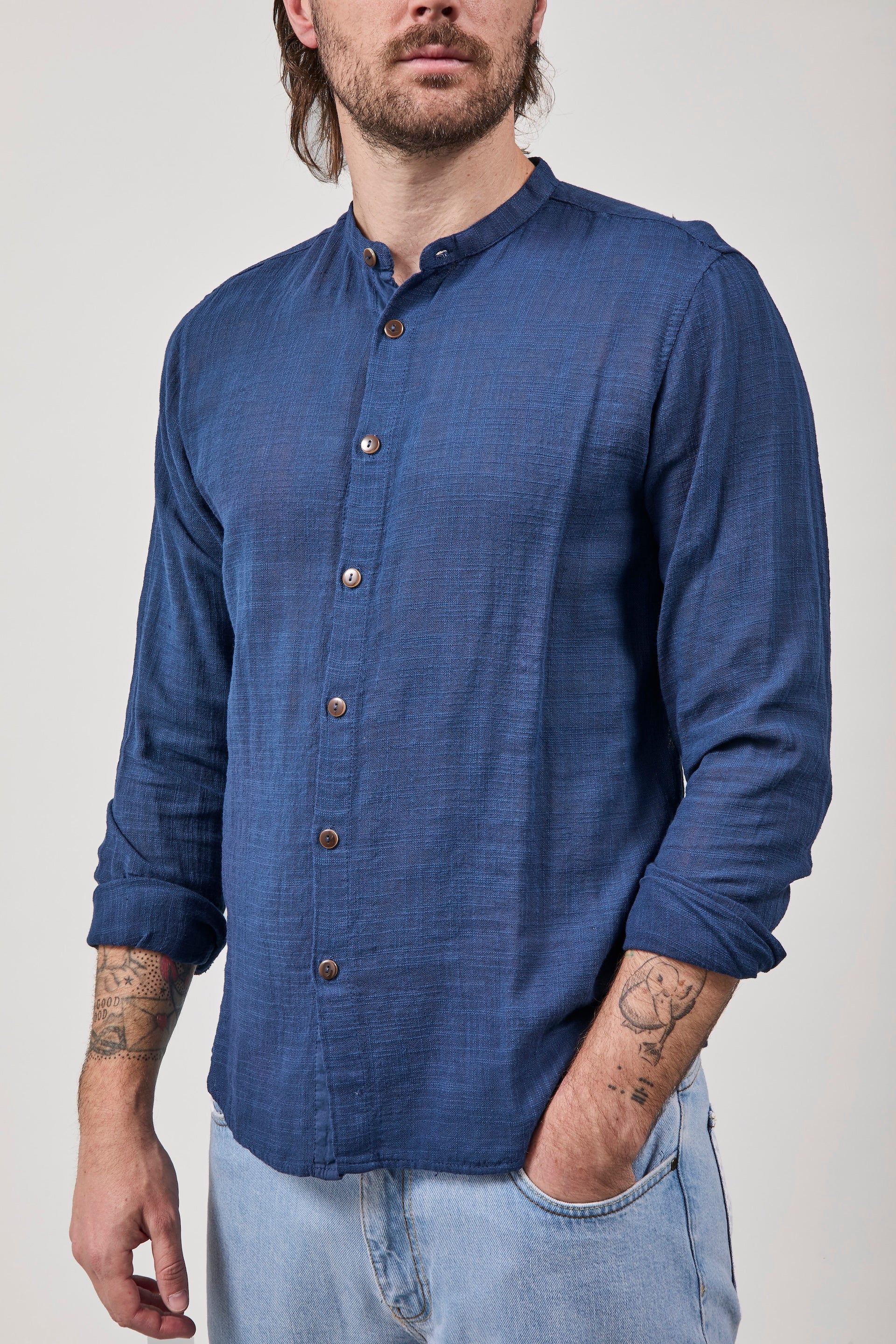Camicia Imperial Blu 3417
