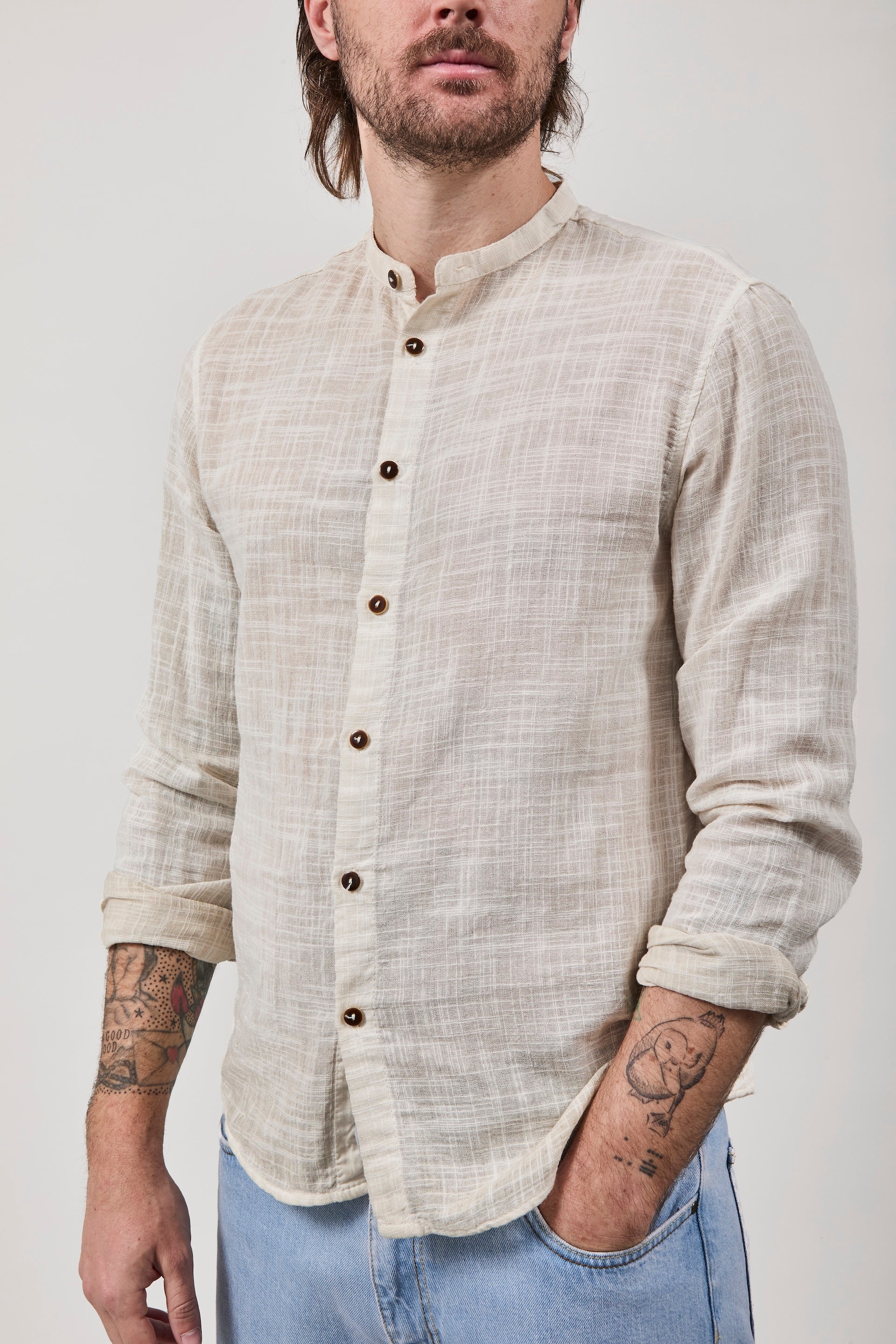 Camicia Imperial Beige 3417