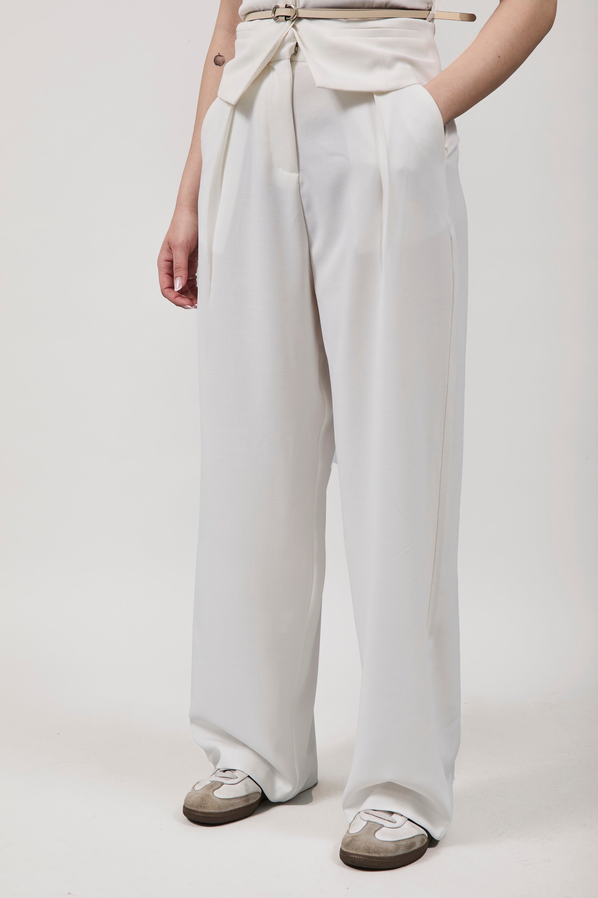 Pantalone Gianni Lupo Bianco 7020