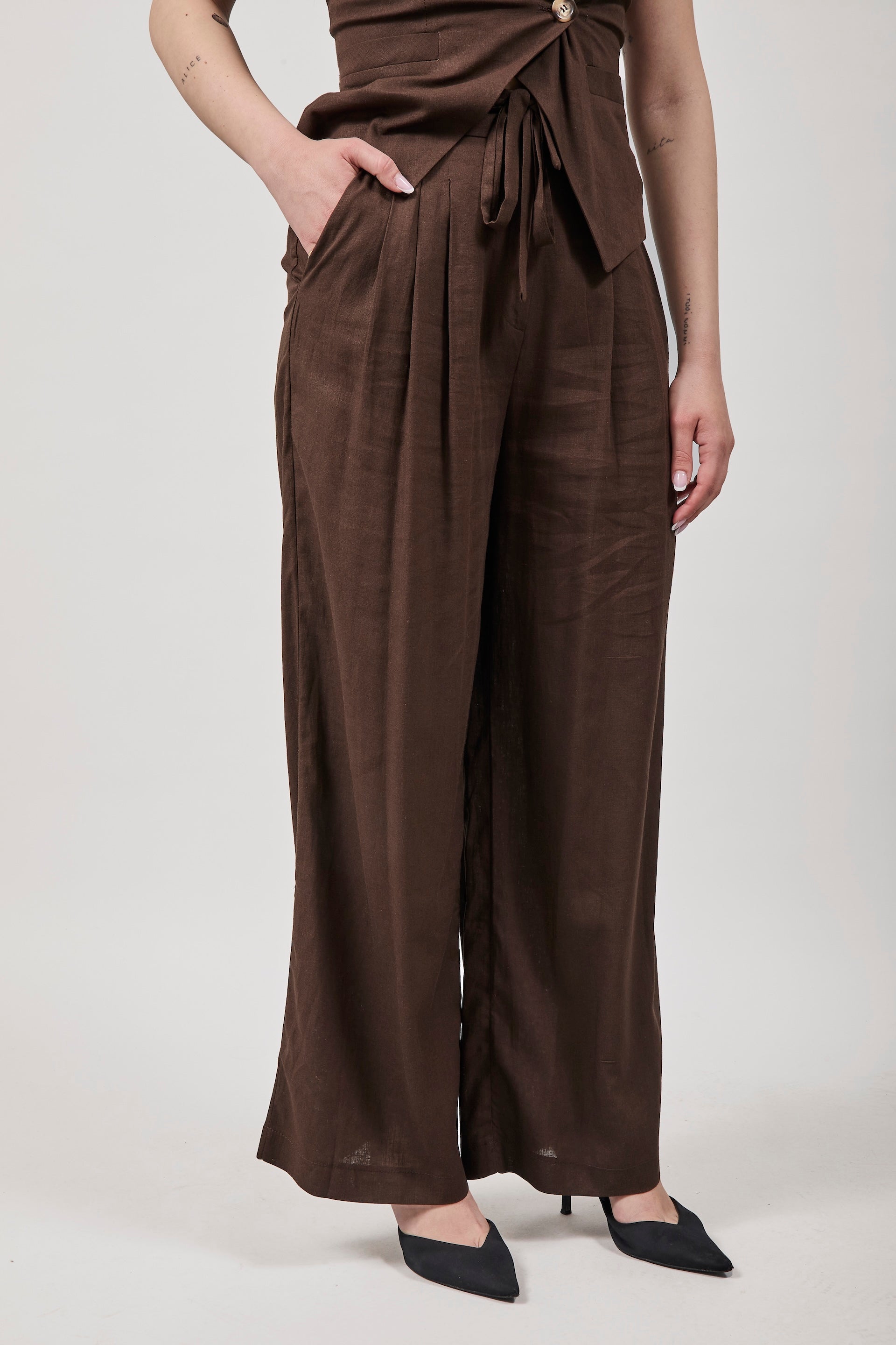 Pantalone Berna Lino Moro