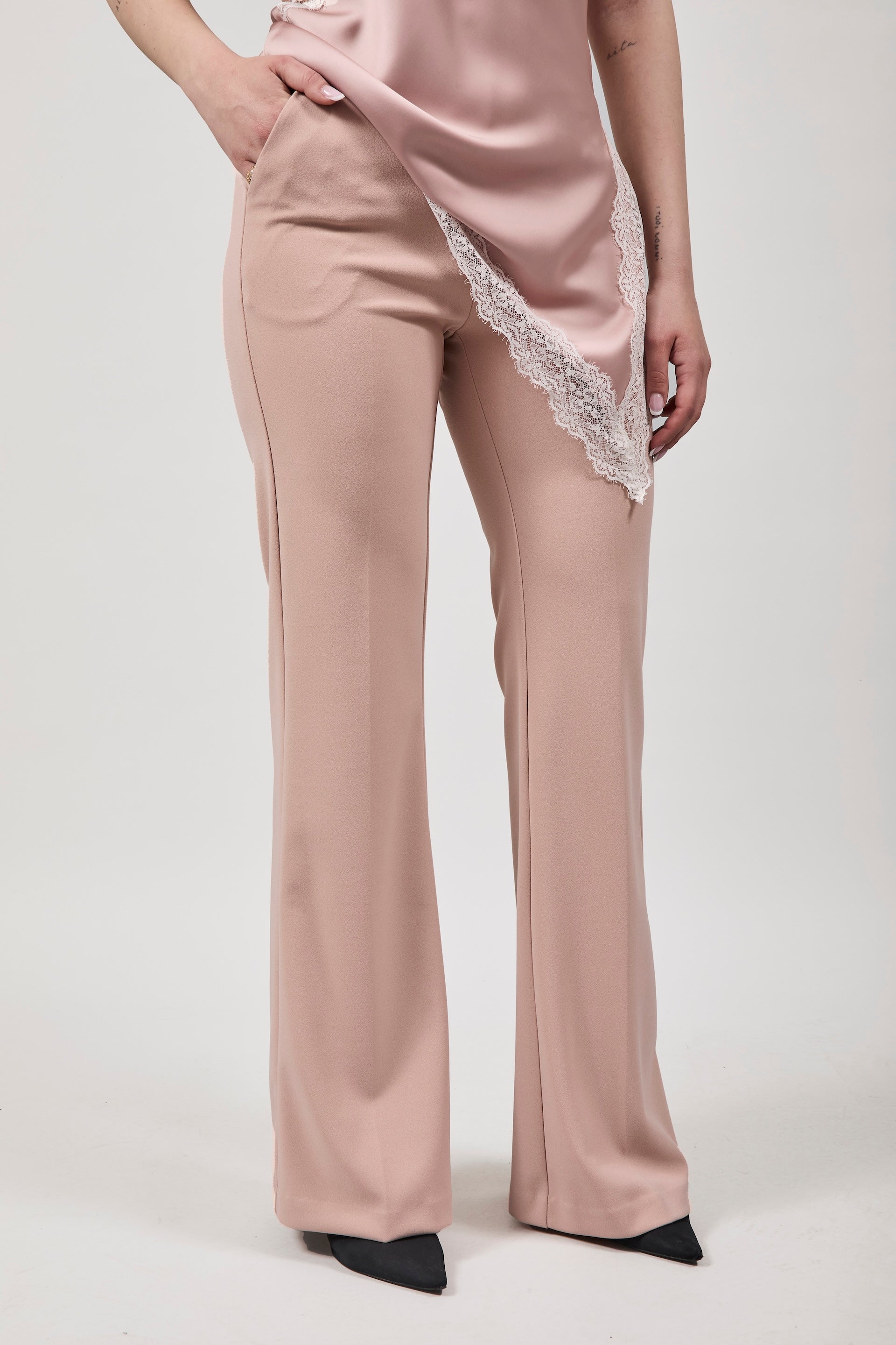 Pantalone Imperial Svasato Cipria E9