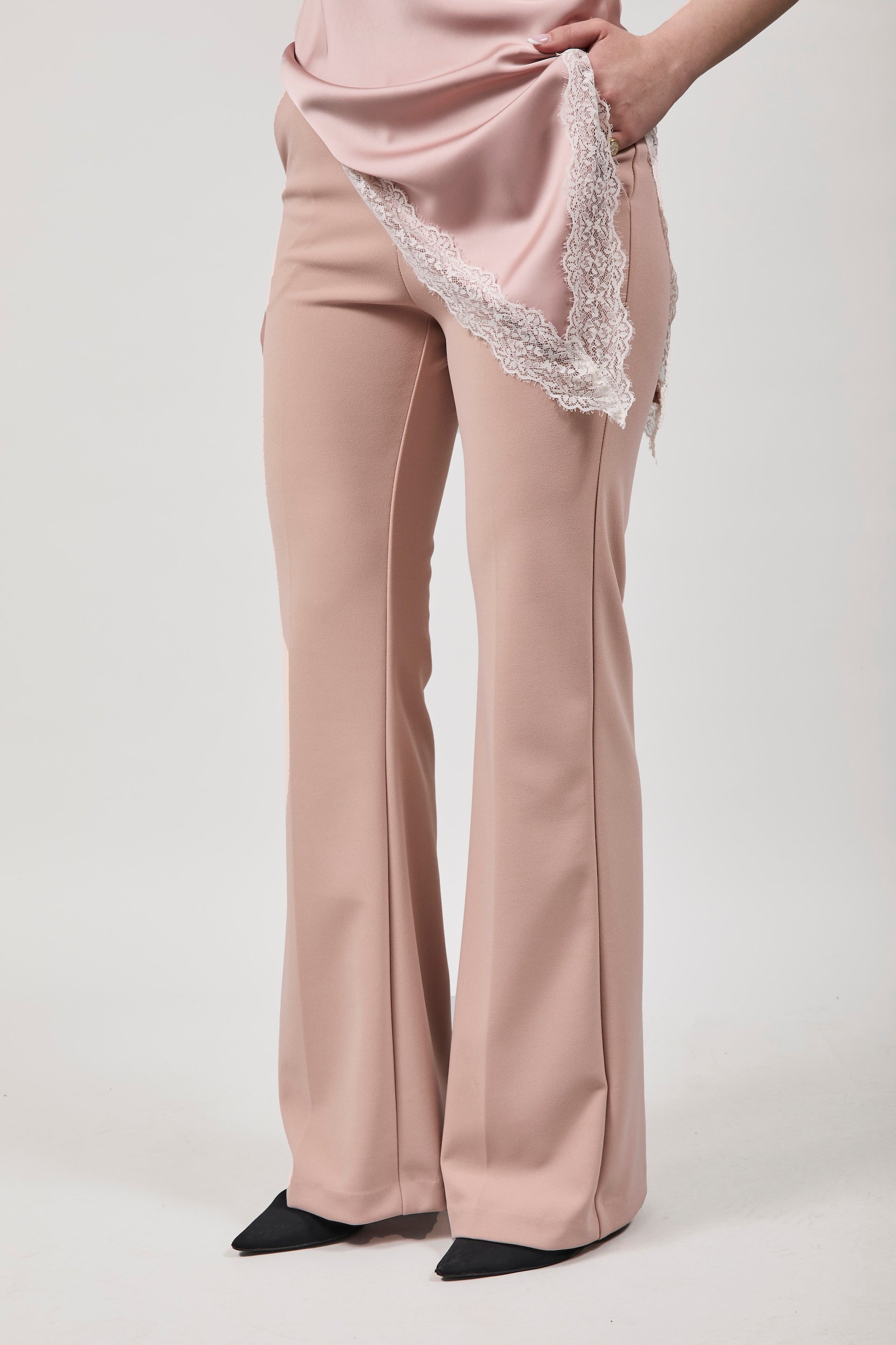 Pantalone Imperial Svasato Cipria E9