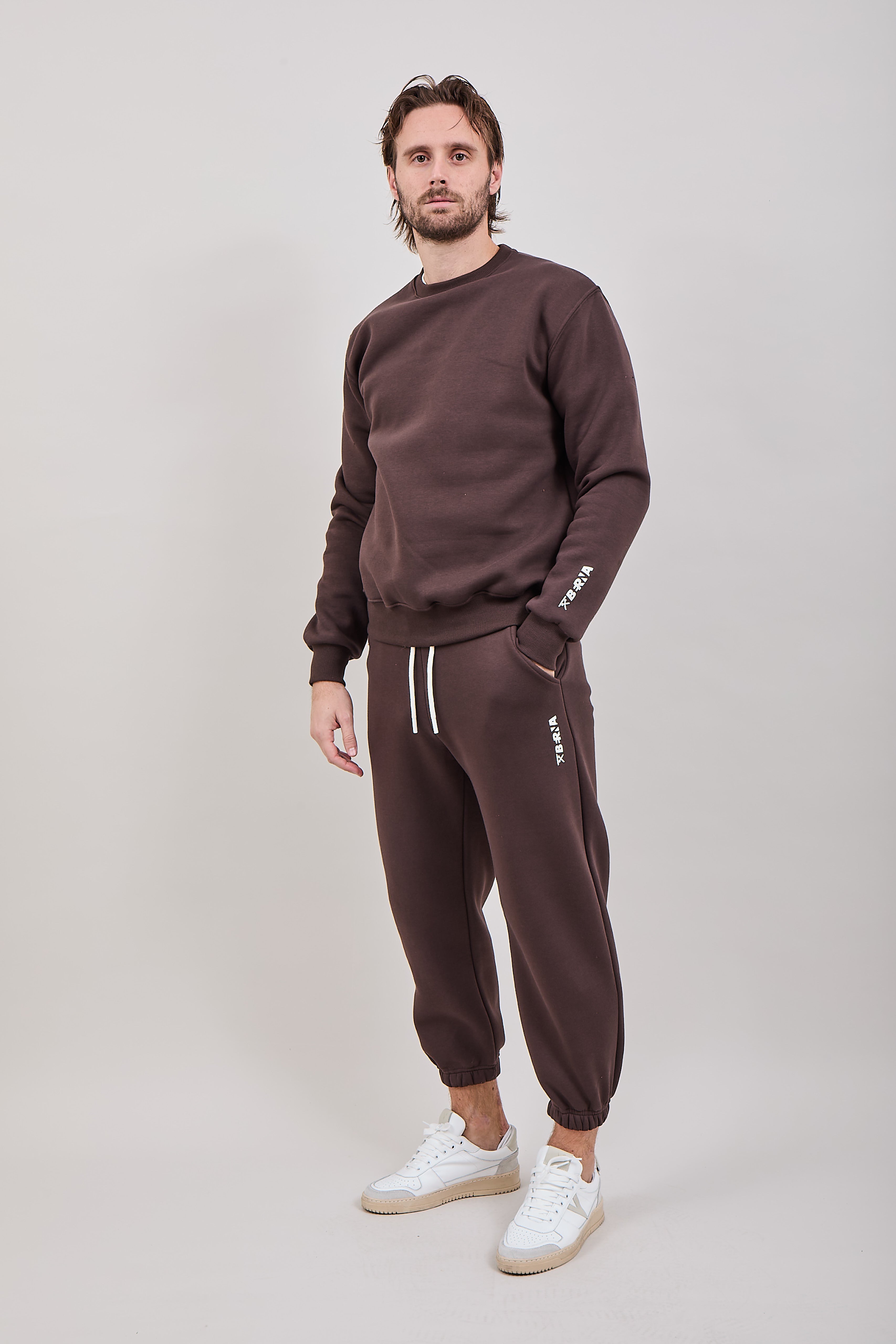 Pantalone Berna Felpa Moro 221