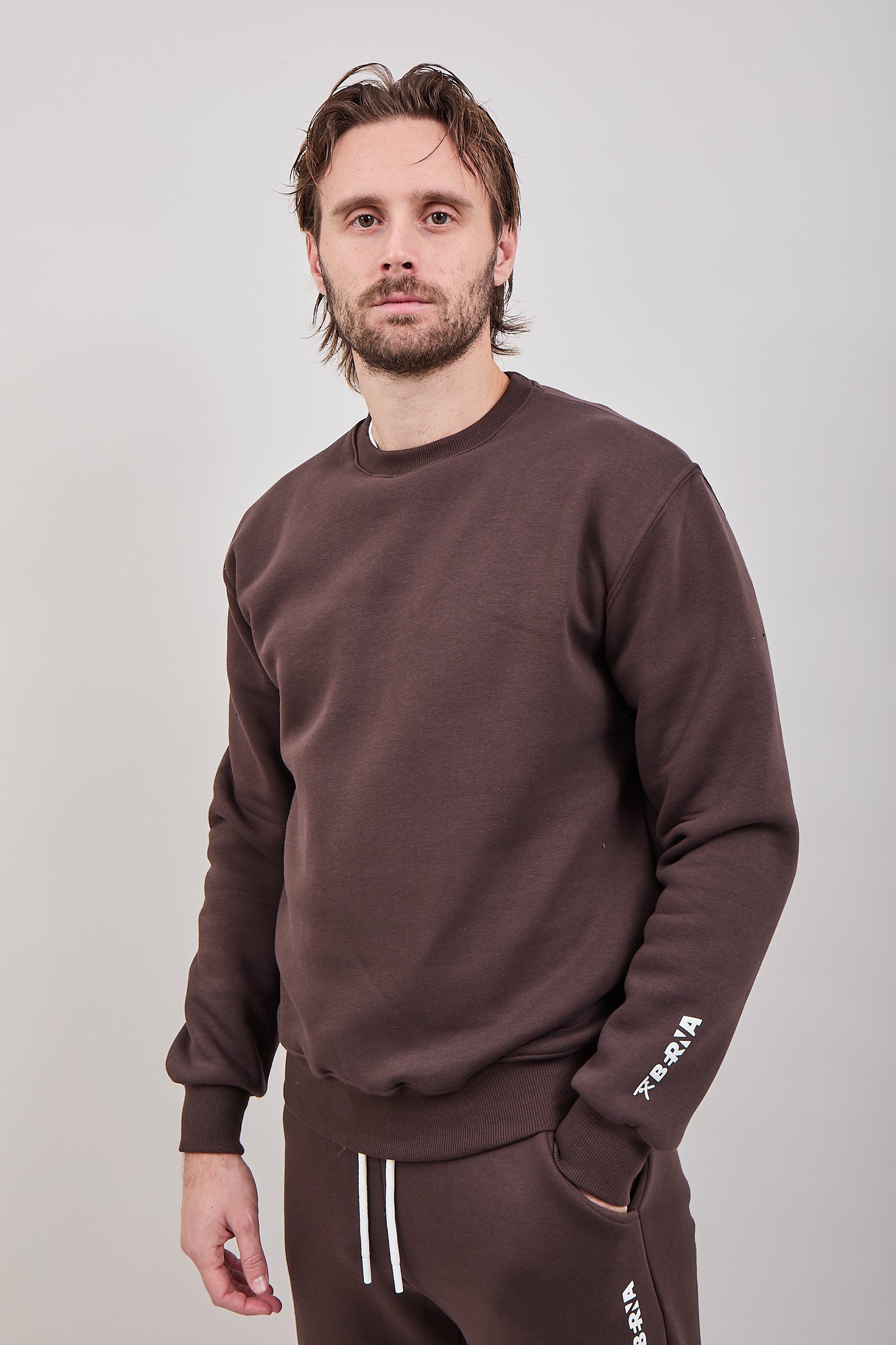 Felpa Berna Girocollo Moro 021