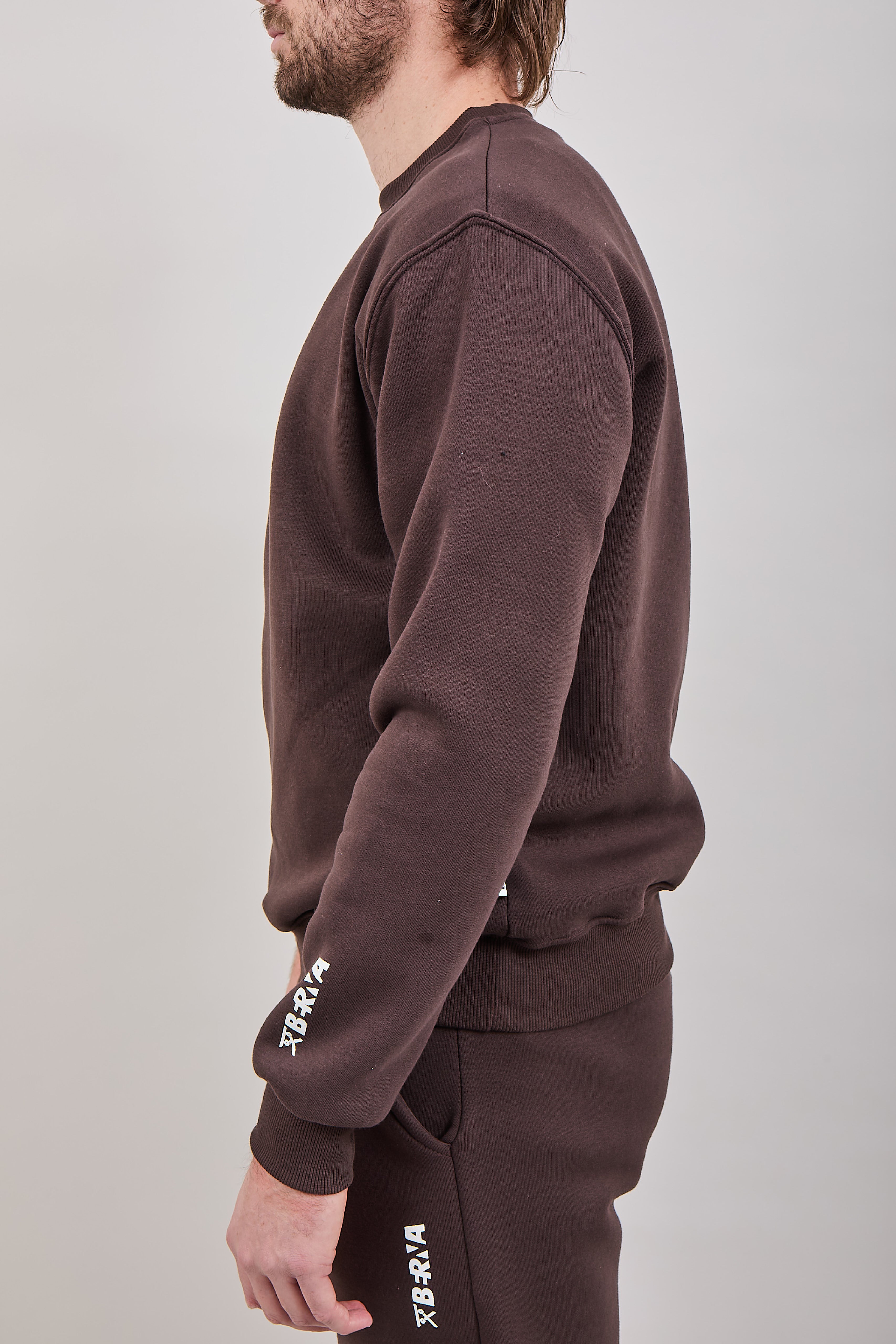 Felpa Berna Girocollo Moro 021