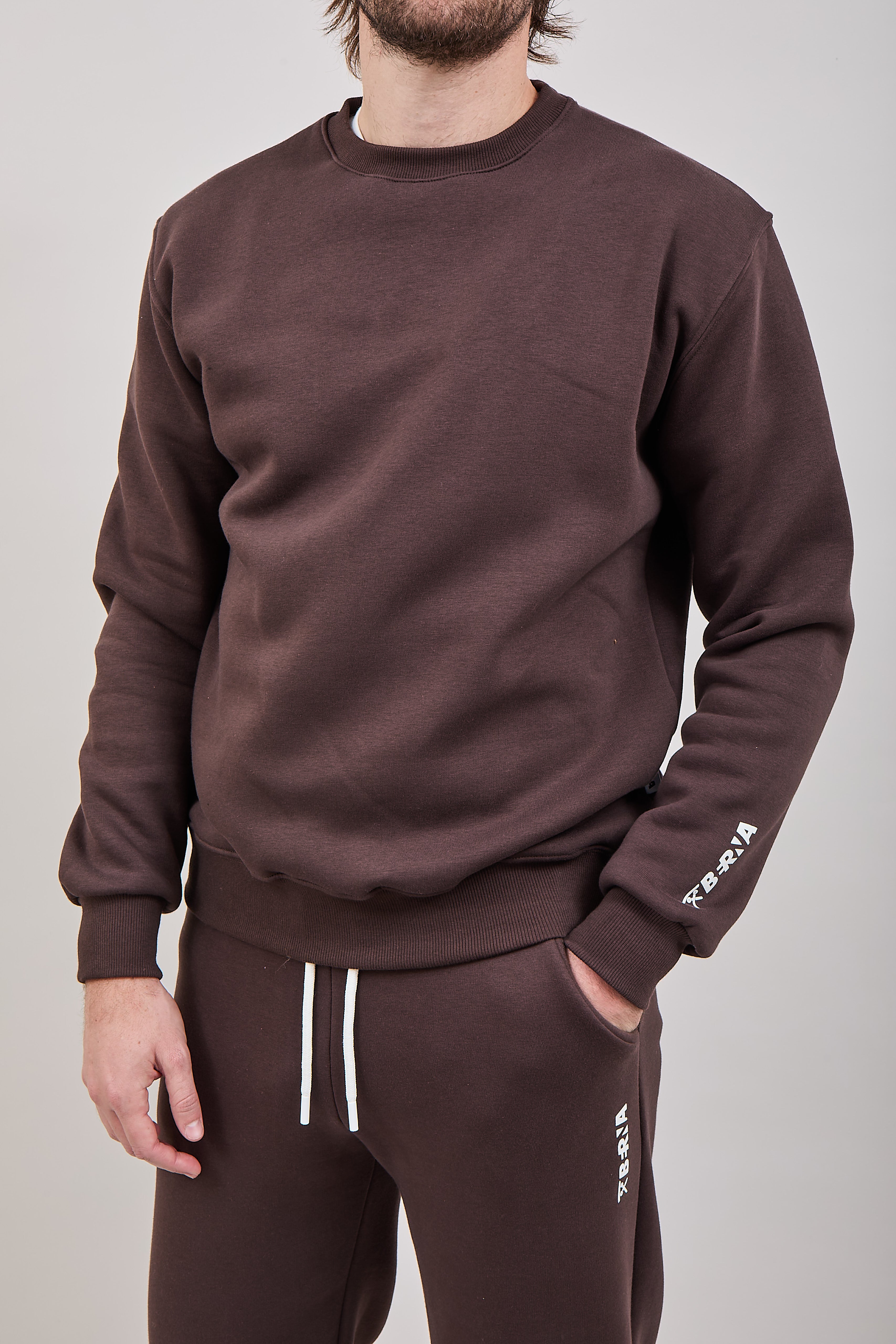 Felpa Berna Girocollo Moro 021