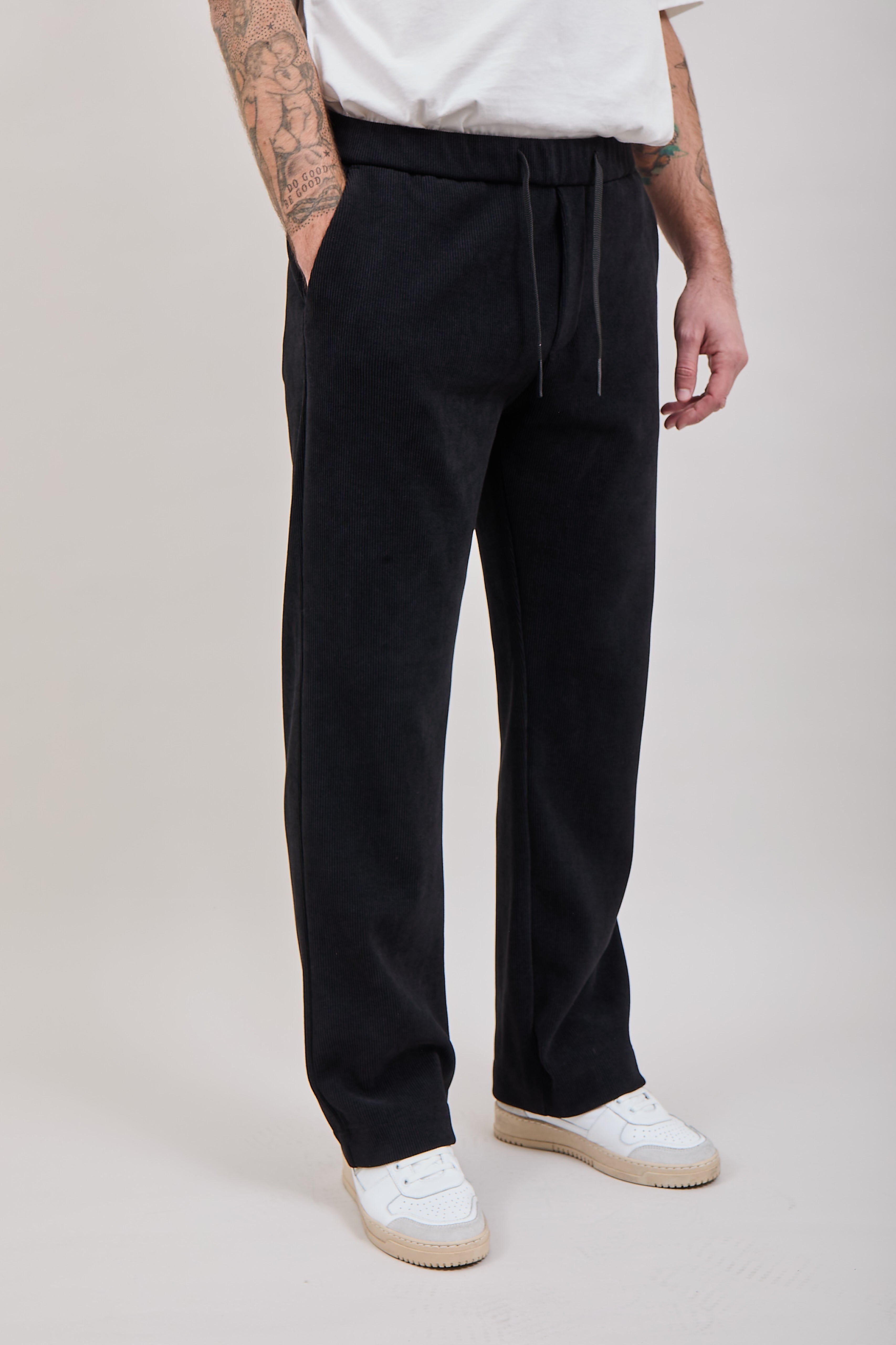 Pantalaccio Over-d Velluto Nero P25
