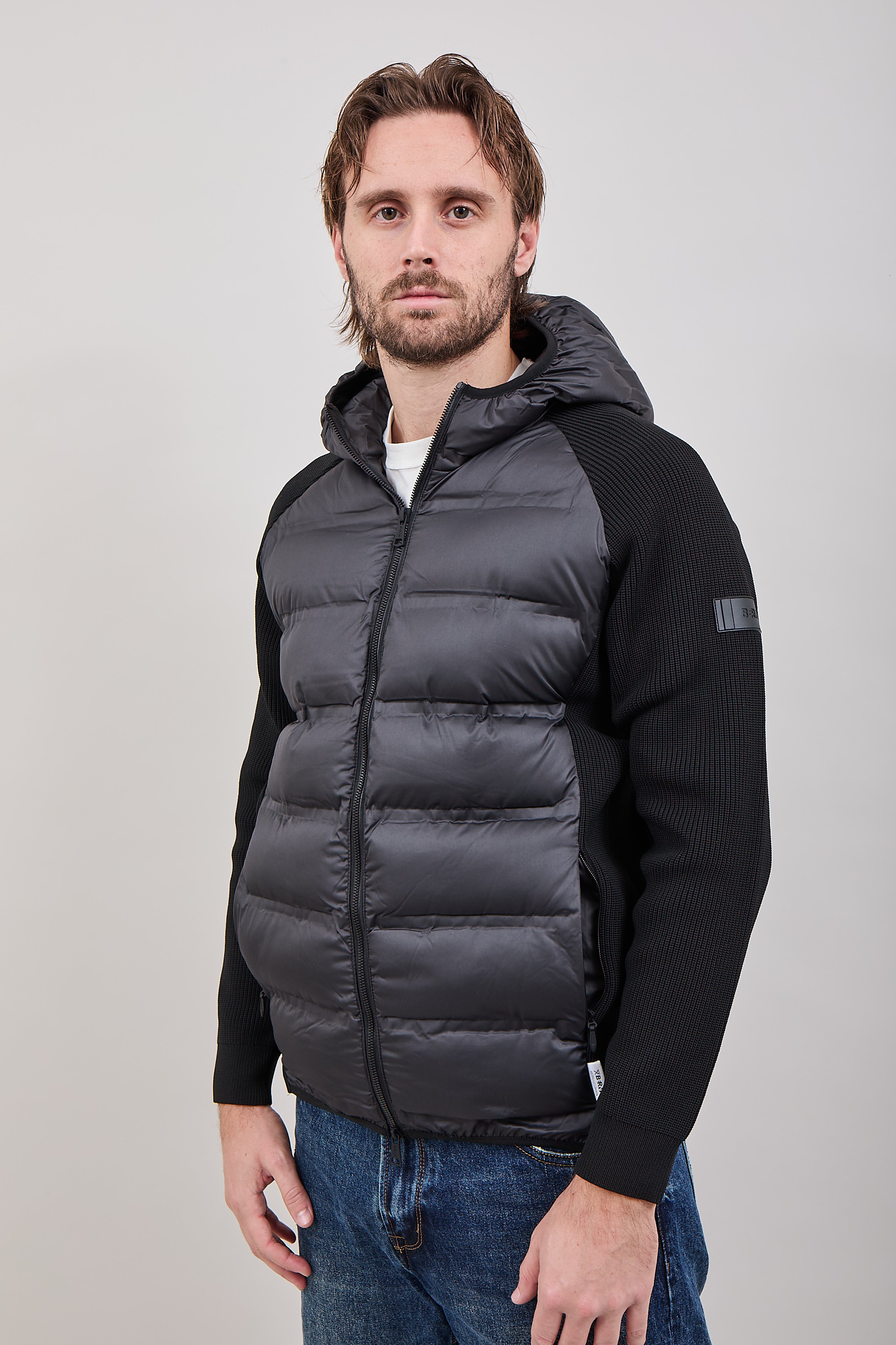 Piumino Berna Combinato Nero