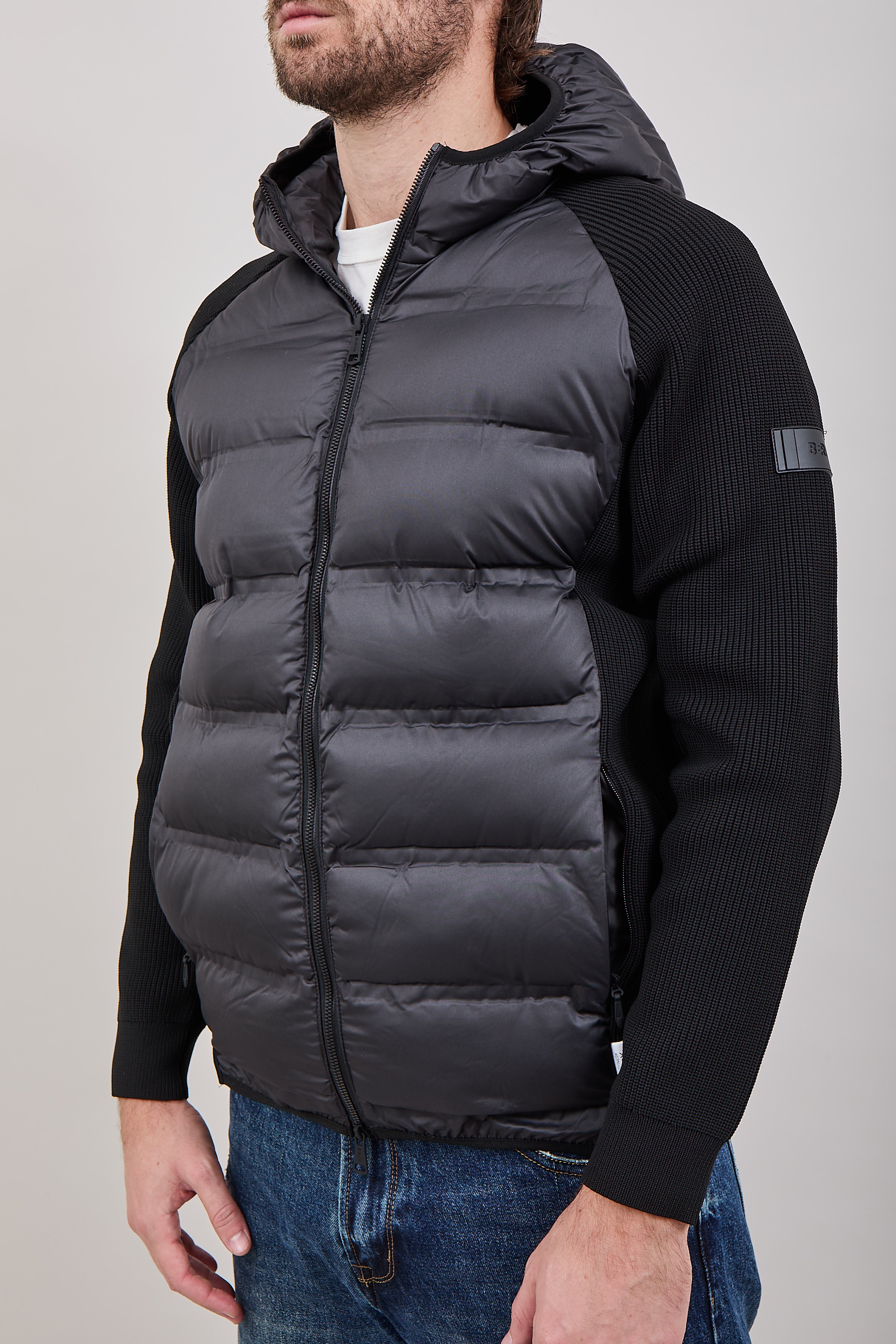 Piumino Berna Combinato Nero