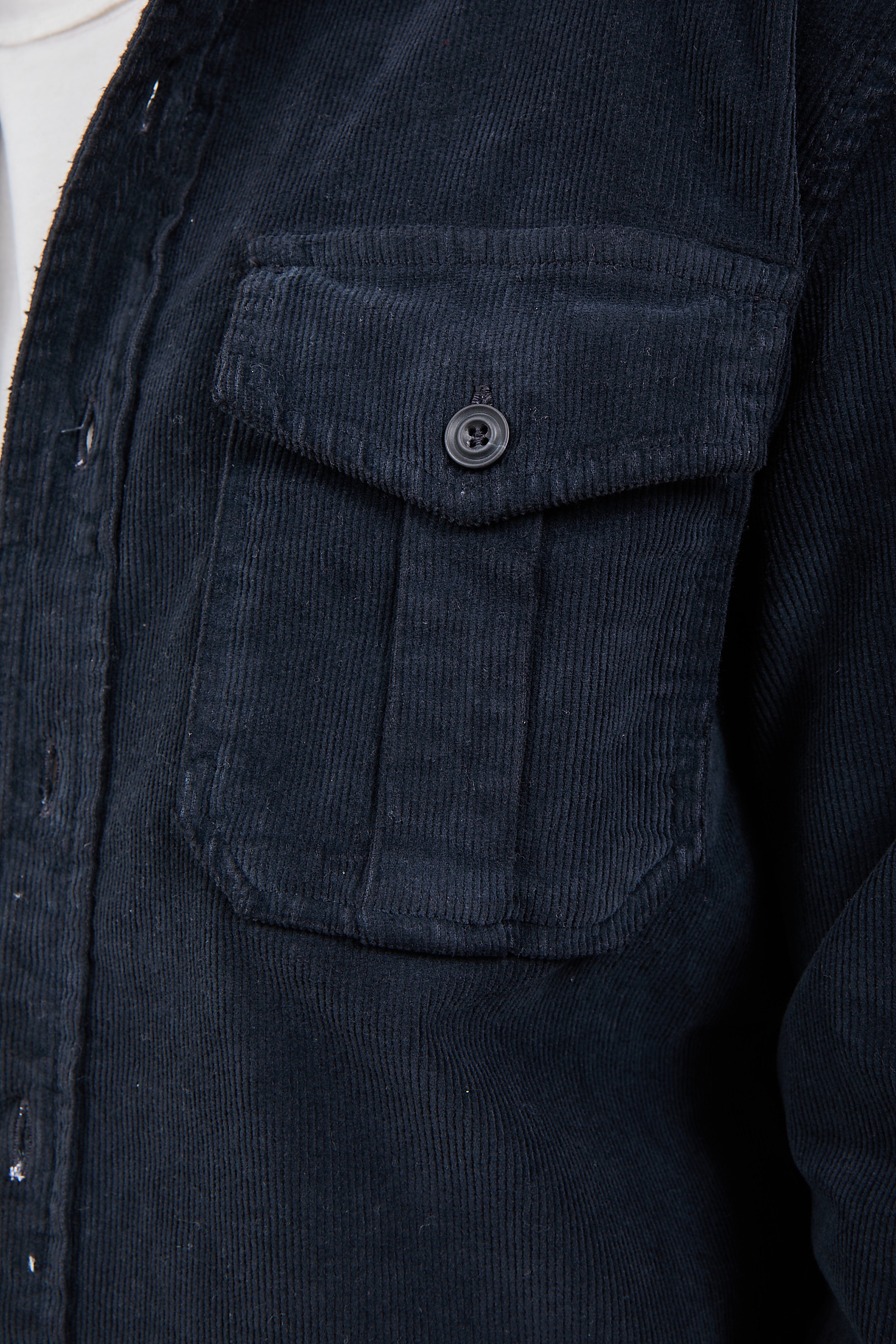 Camicia Clark Velluto Nero