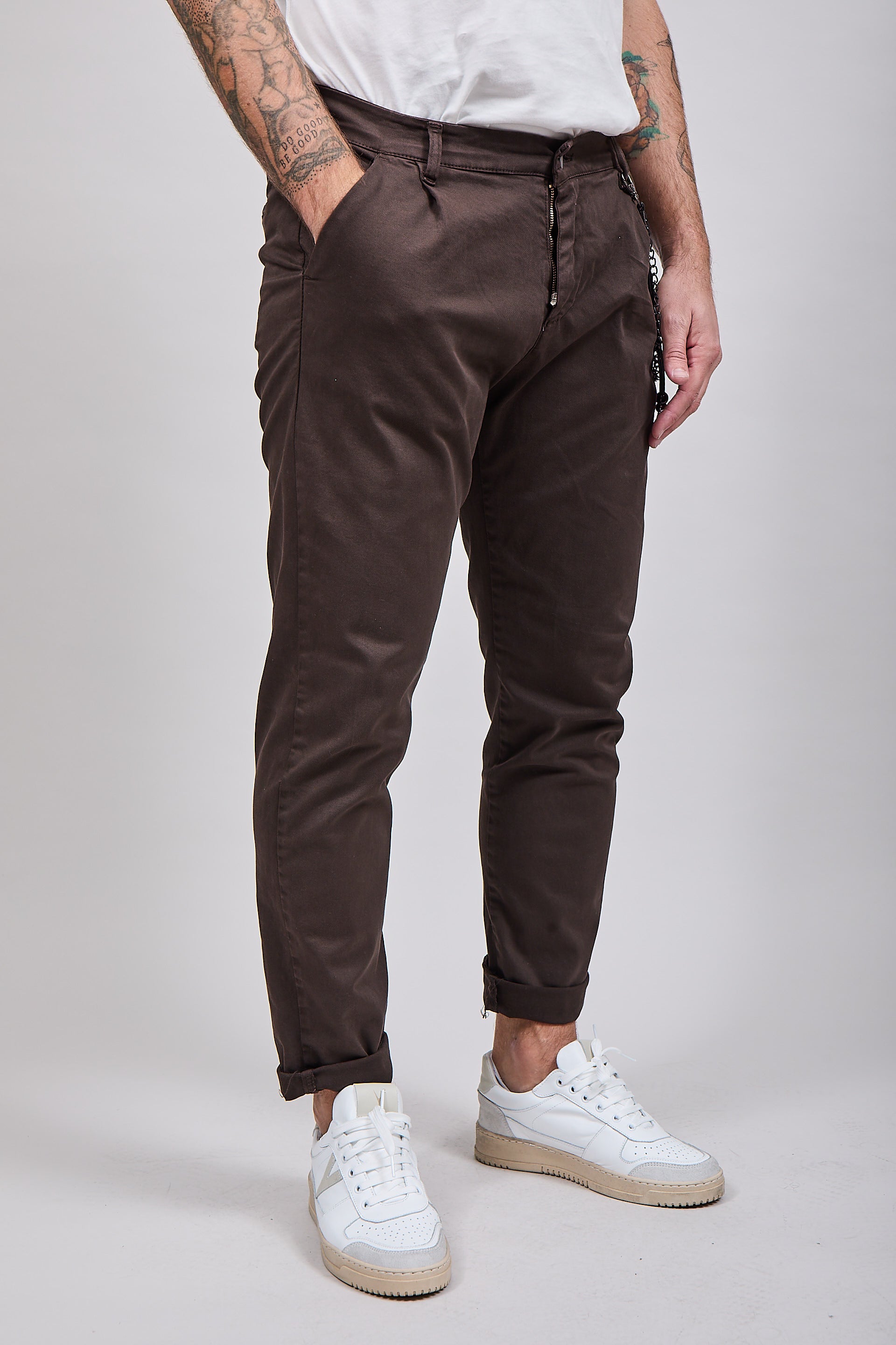 Pantalone Over-D P58 Moro