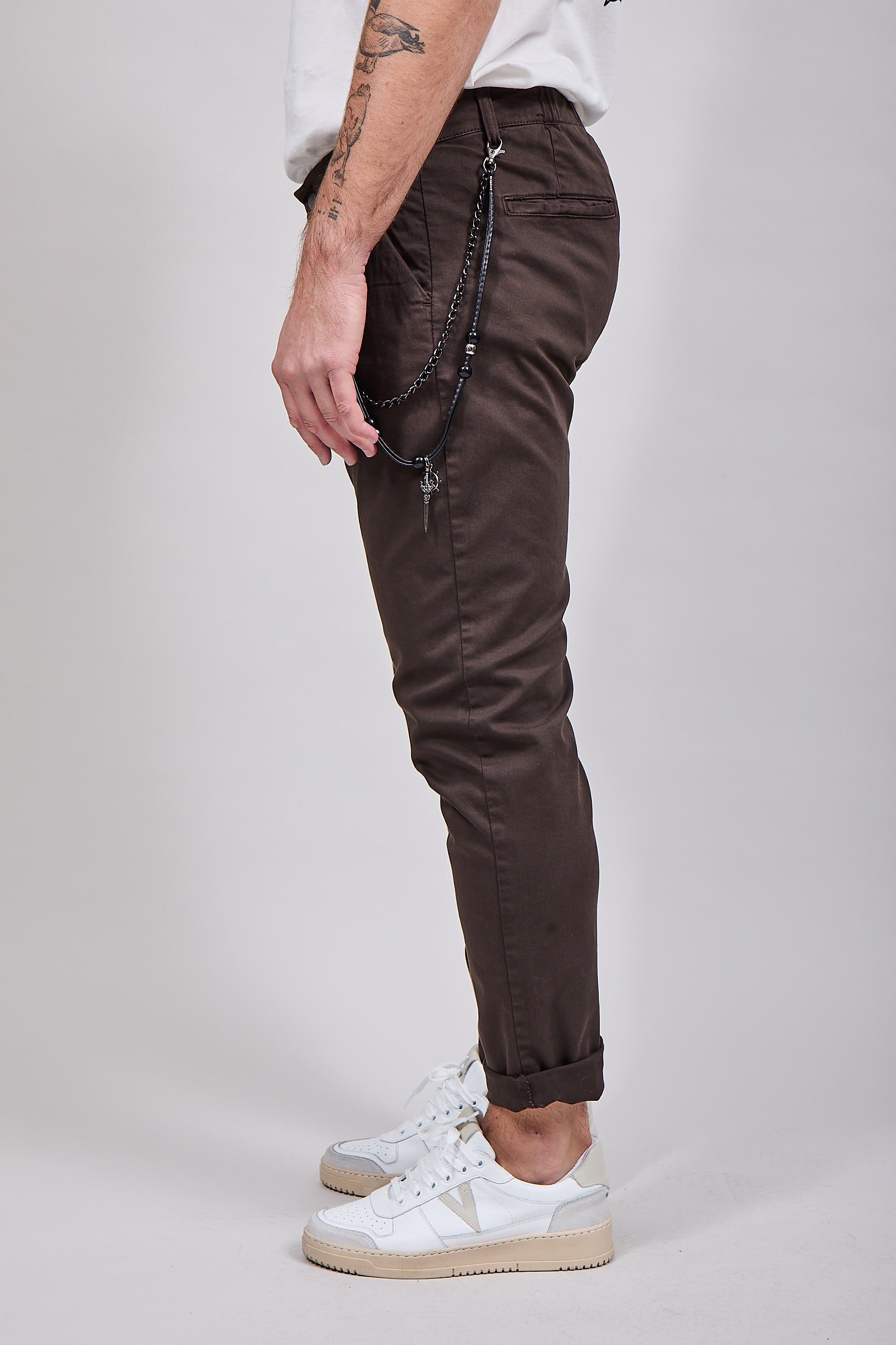 Pantalone Over-D P58 Moro