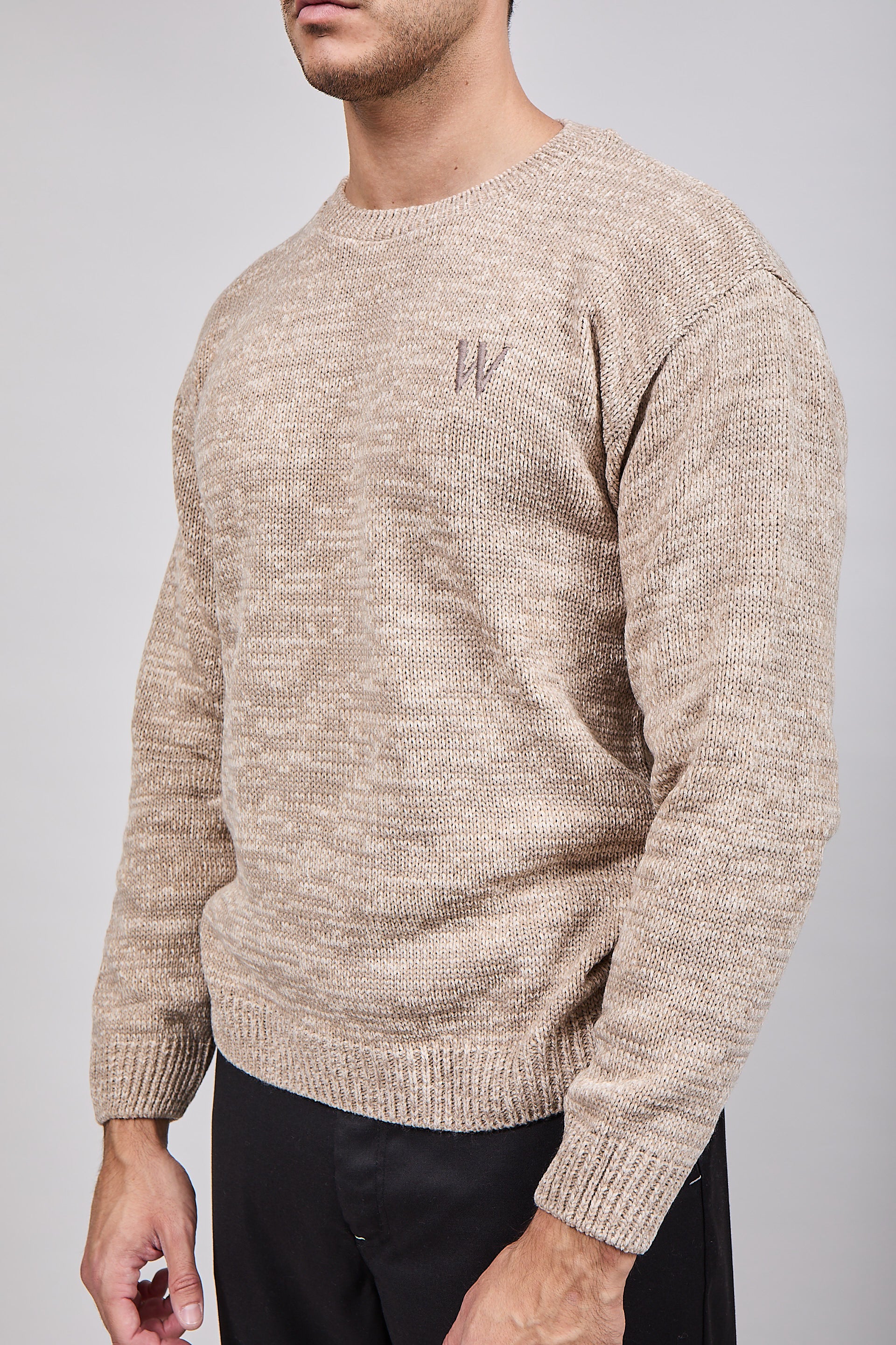 Maglione Why Not Brand Ciniglia Beige 47