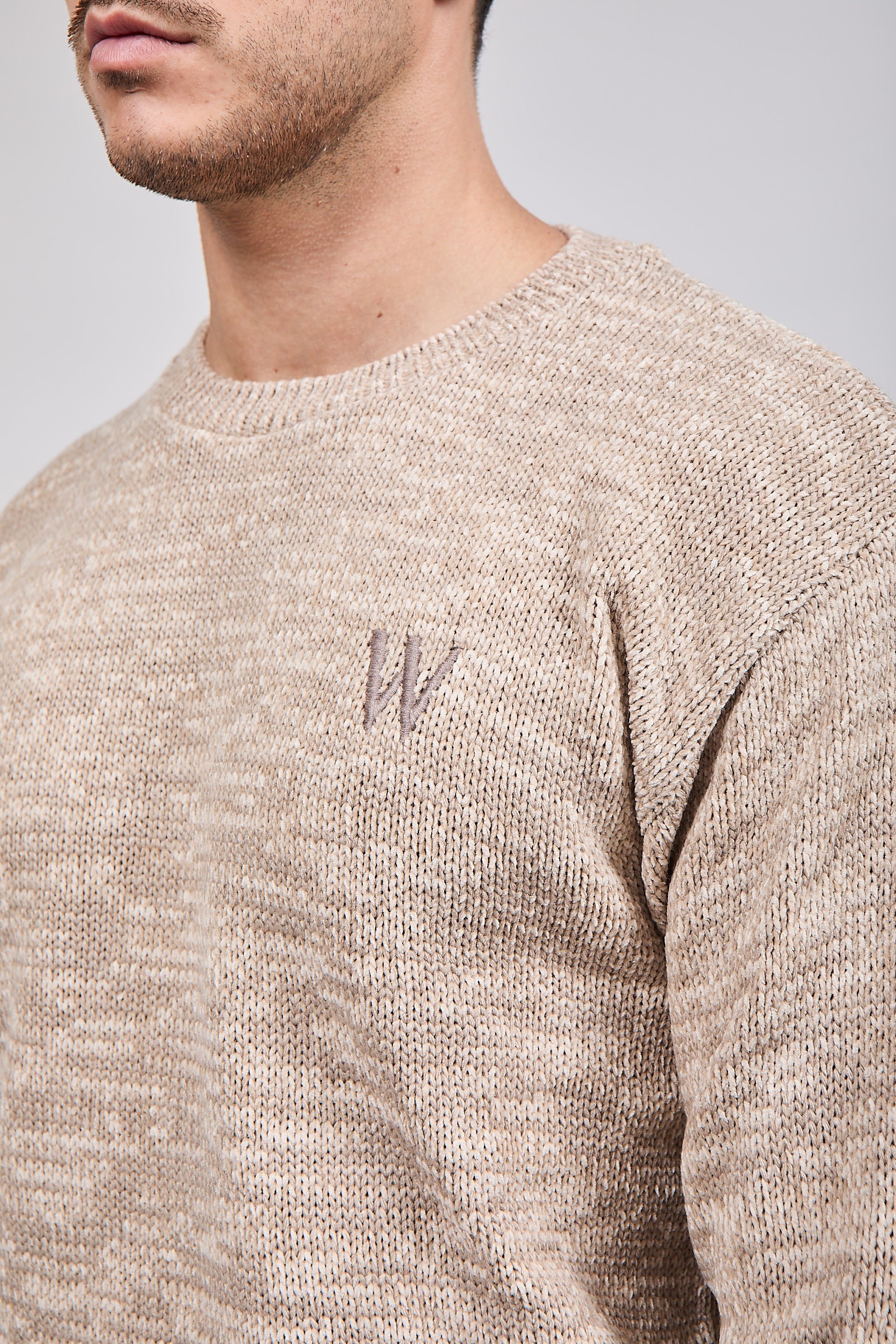 Maglione Why Not Brand Ciniglia Beige 47