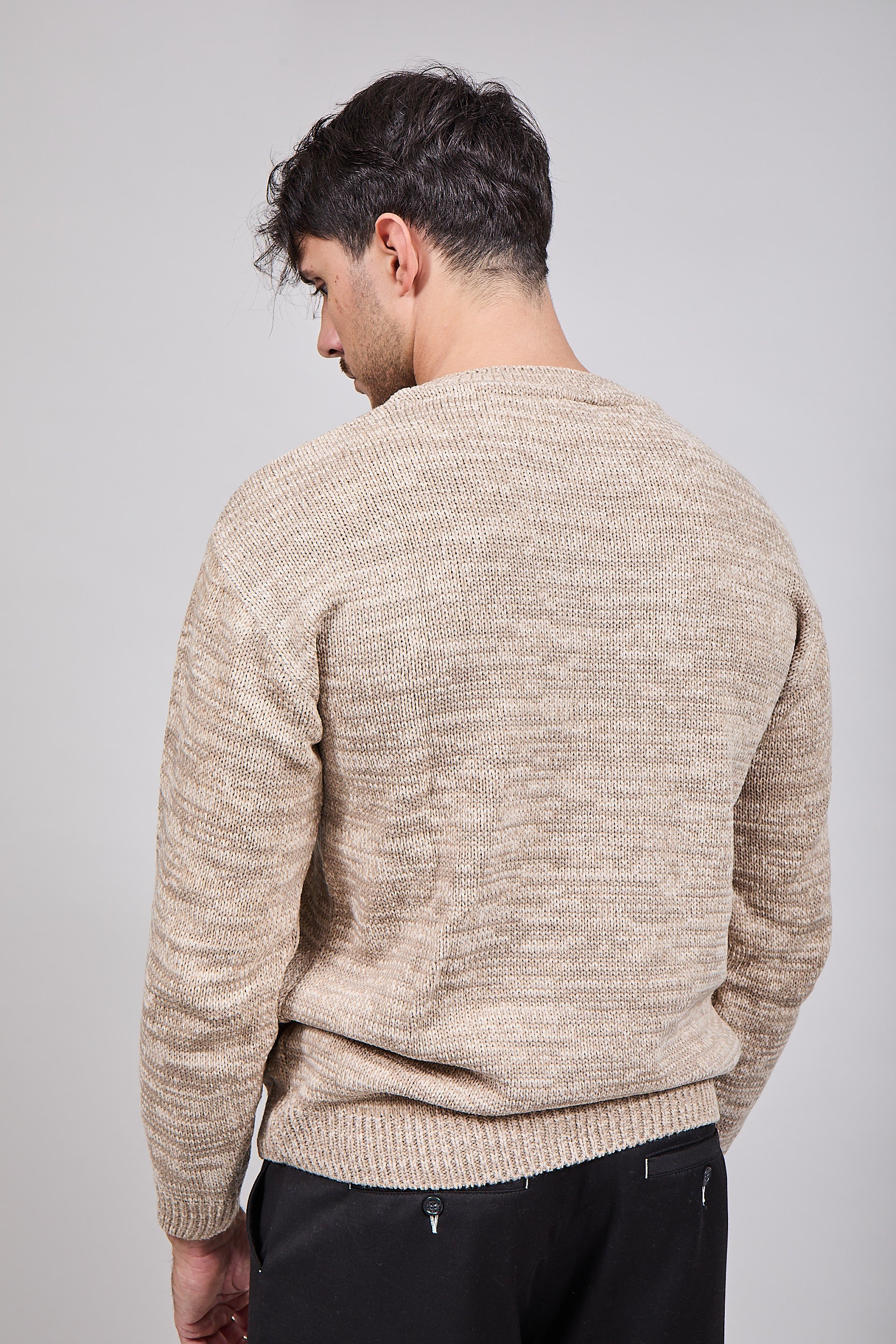 Maglione Why Not Brand Ciniglia Beige 47