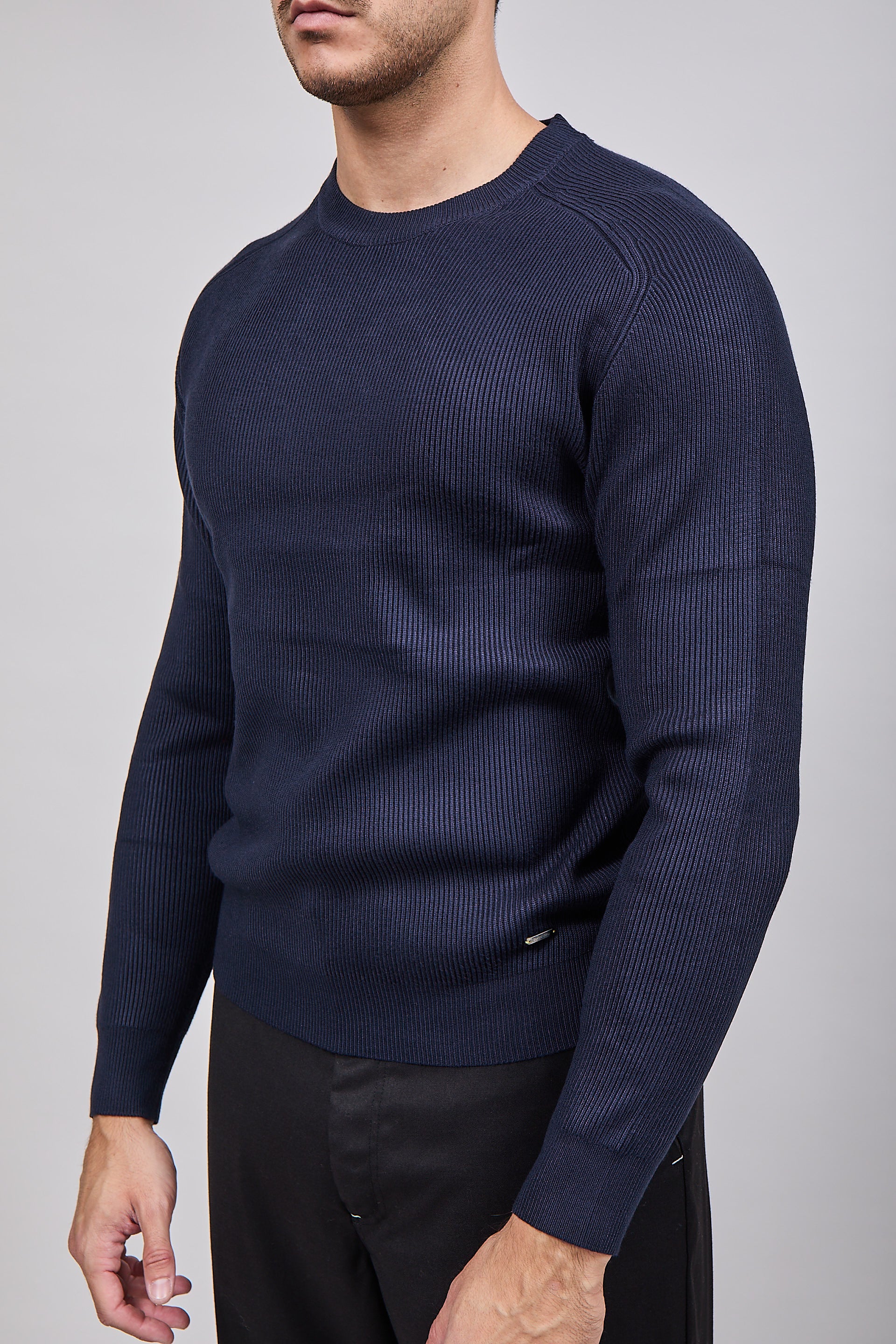 Maglione Gianni Lupo Blu 35213