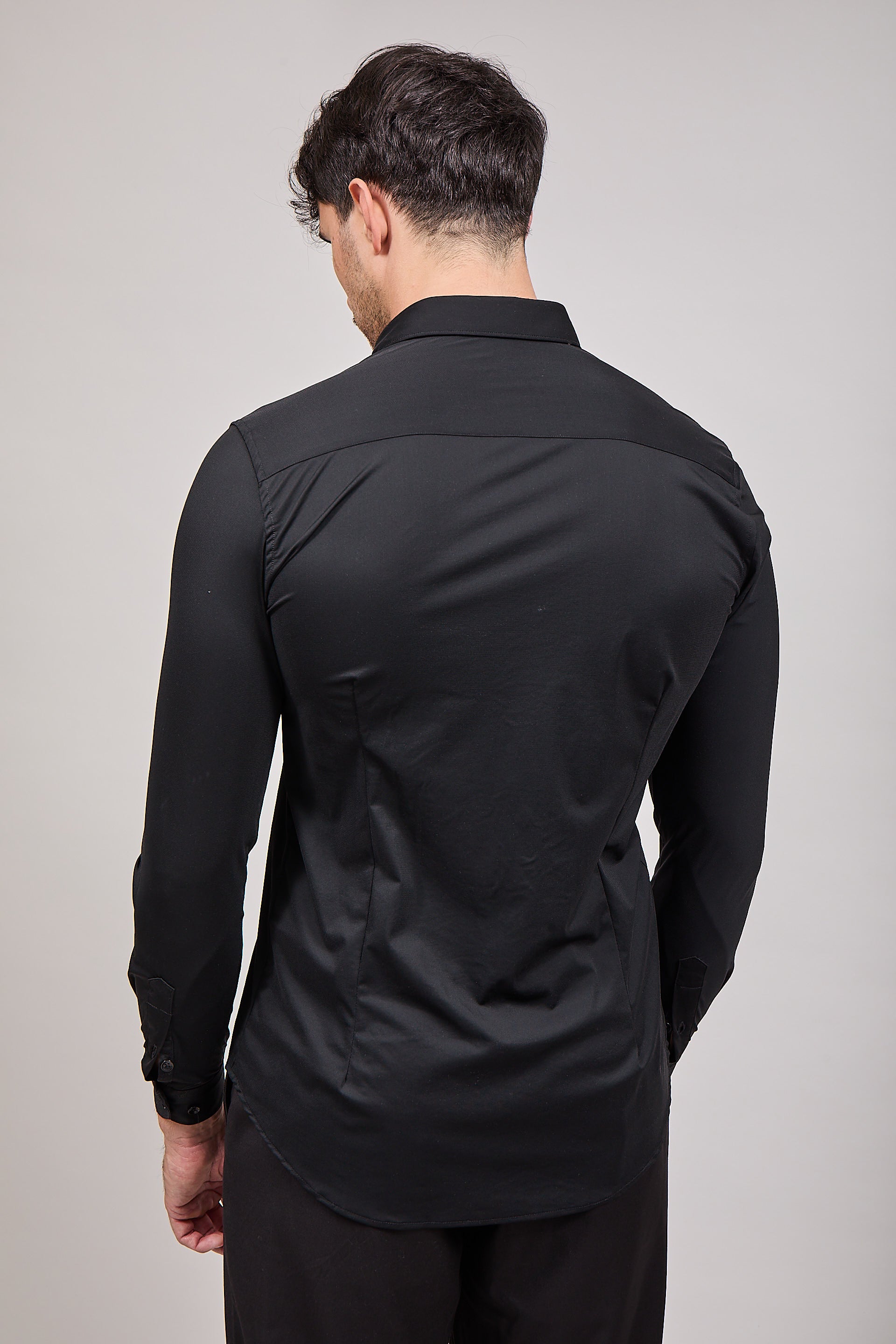 Camicia Over-D No-stiro Nera C10
