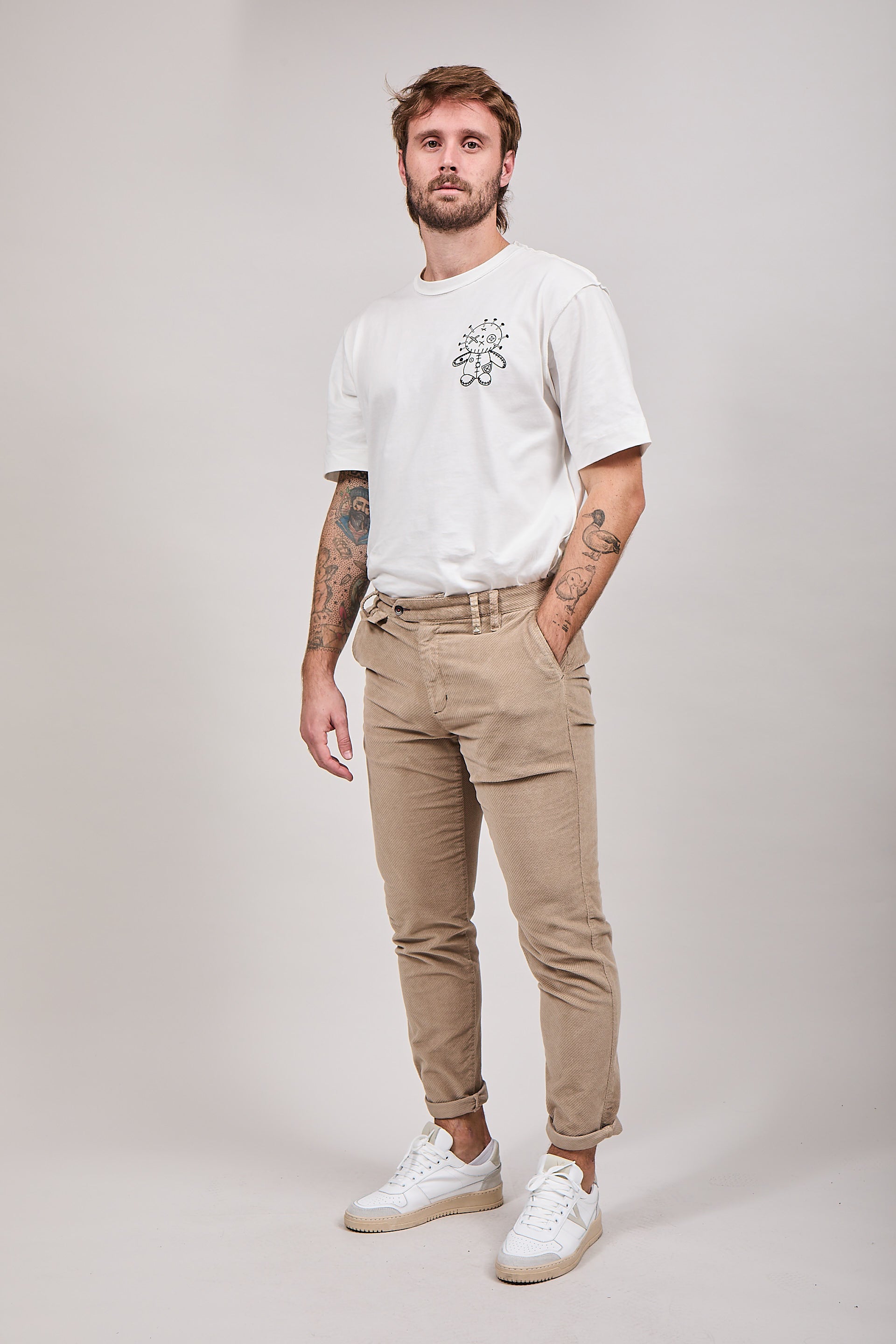 Pantalone velluto Berna chinos 118 Coloniale