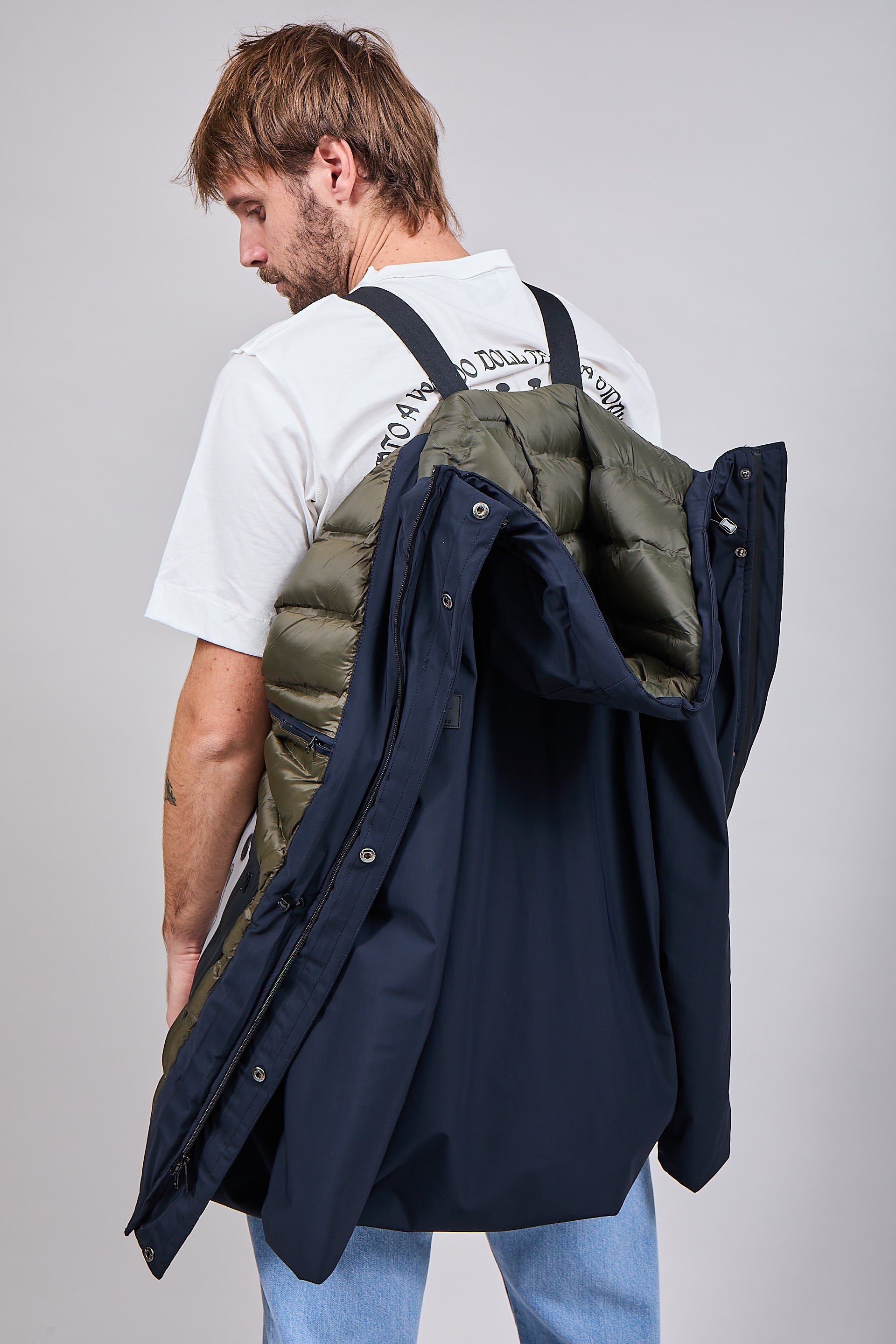 Giubbotto Gianni Lupo 5068 Blu