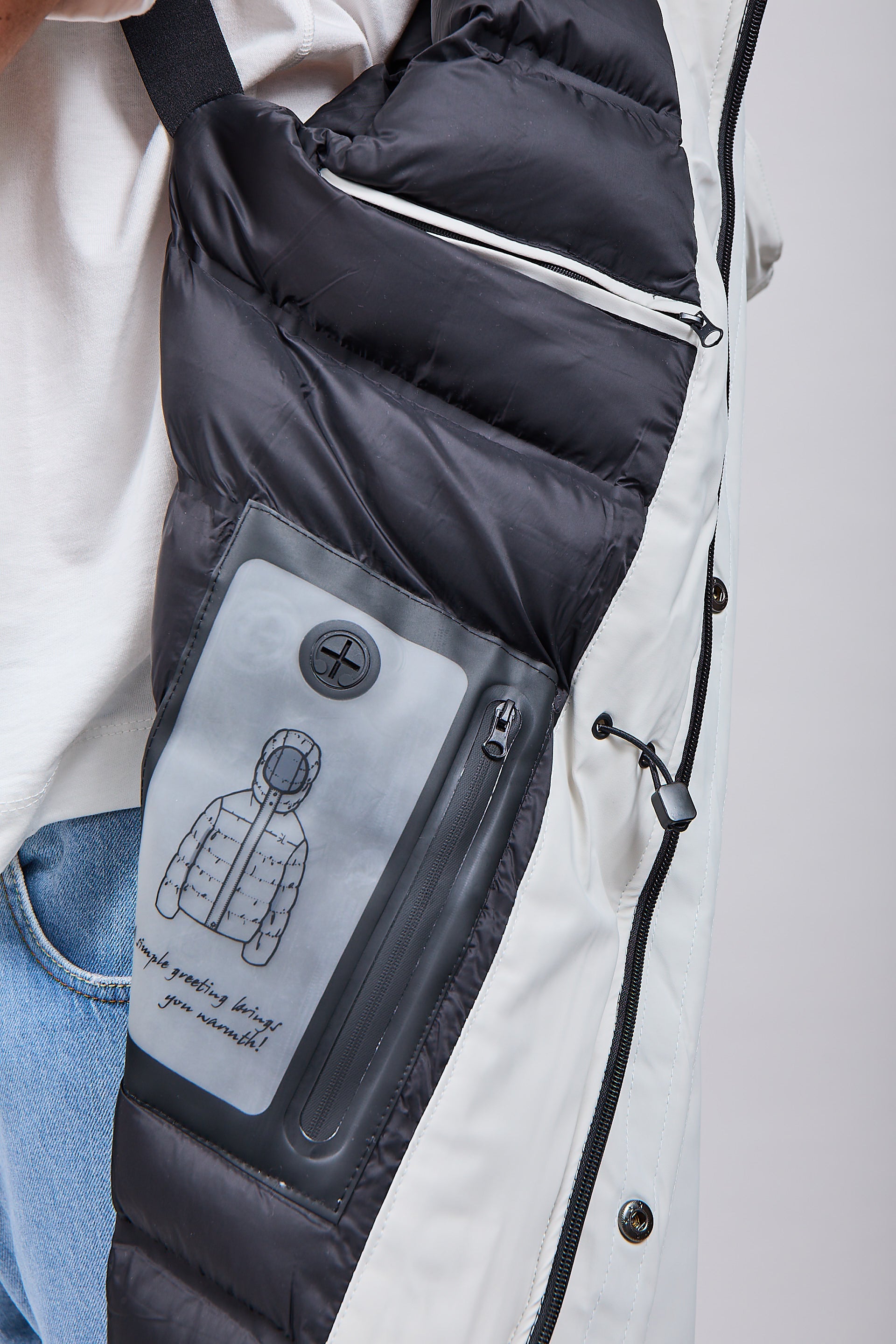 Giubbotto Gianni Lupo 5068 Ghiaccio