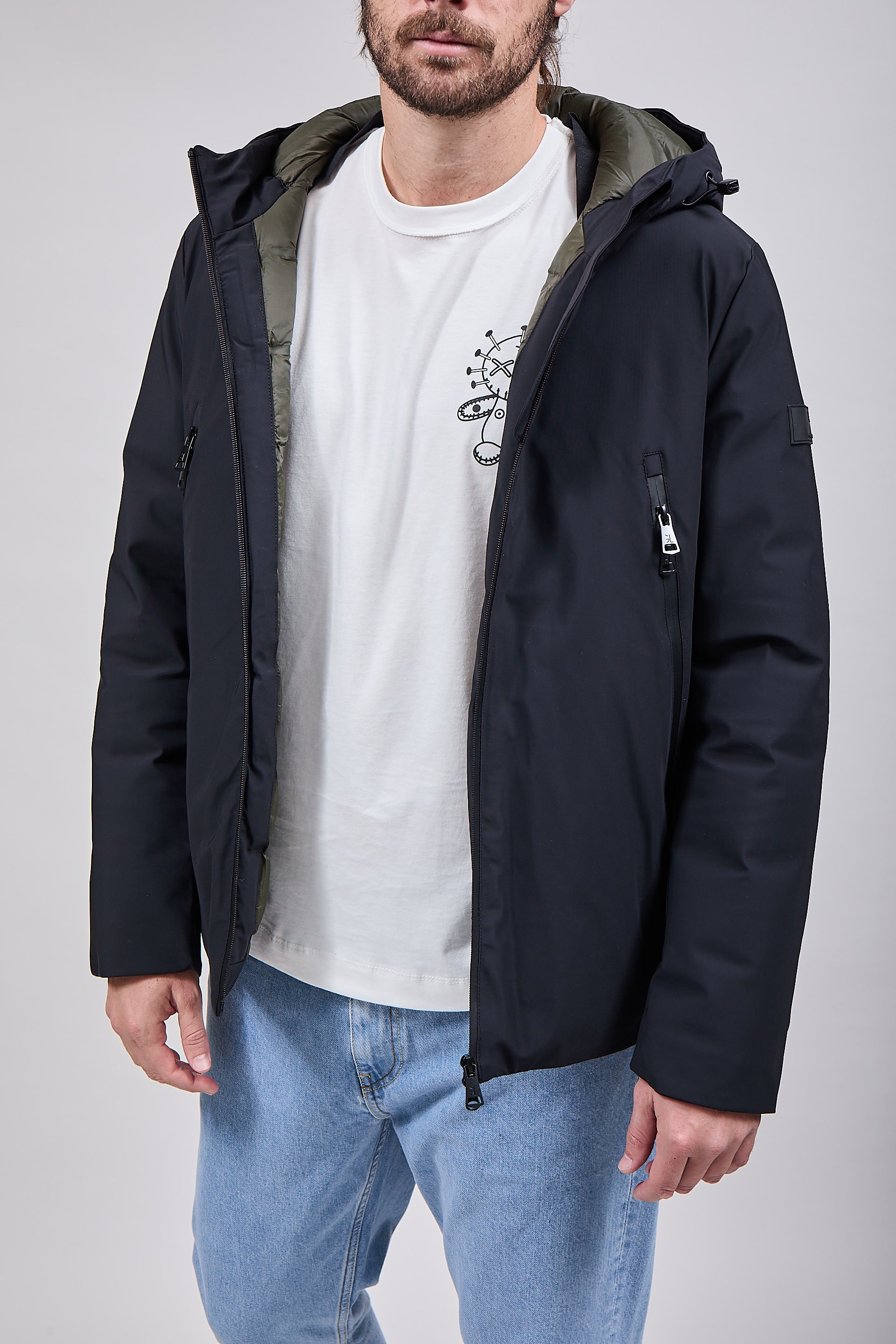 Giubbotto Gianni Lupo 5069 Nero