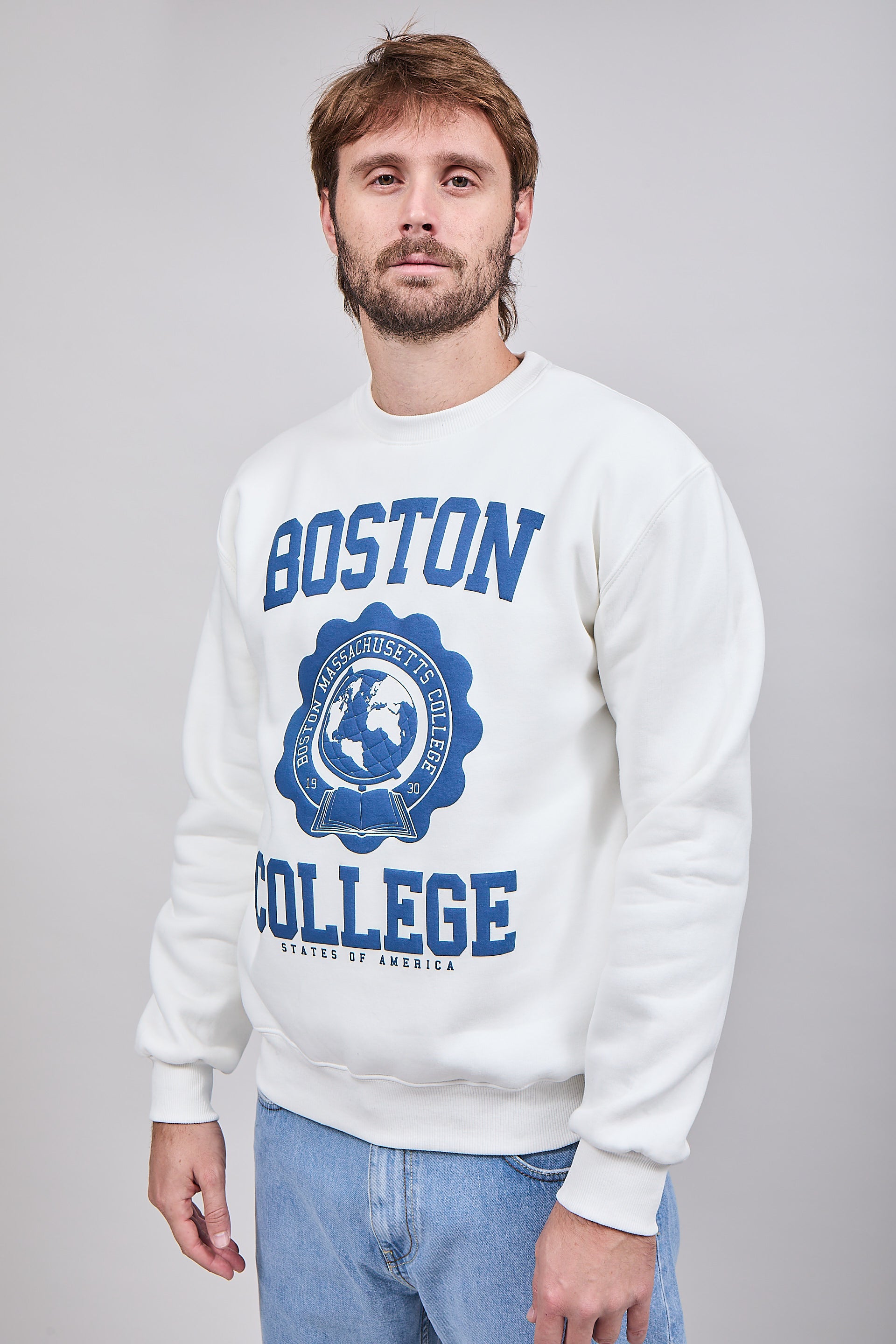Felpa Berna Boston Panna