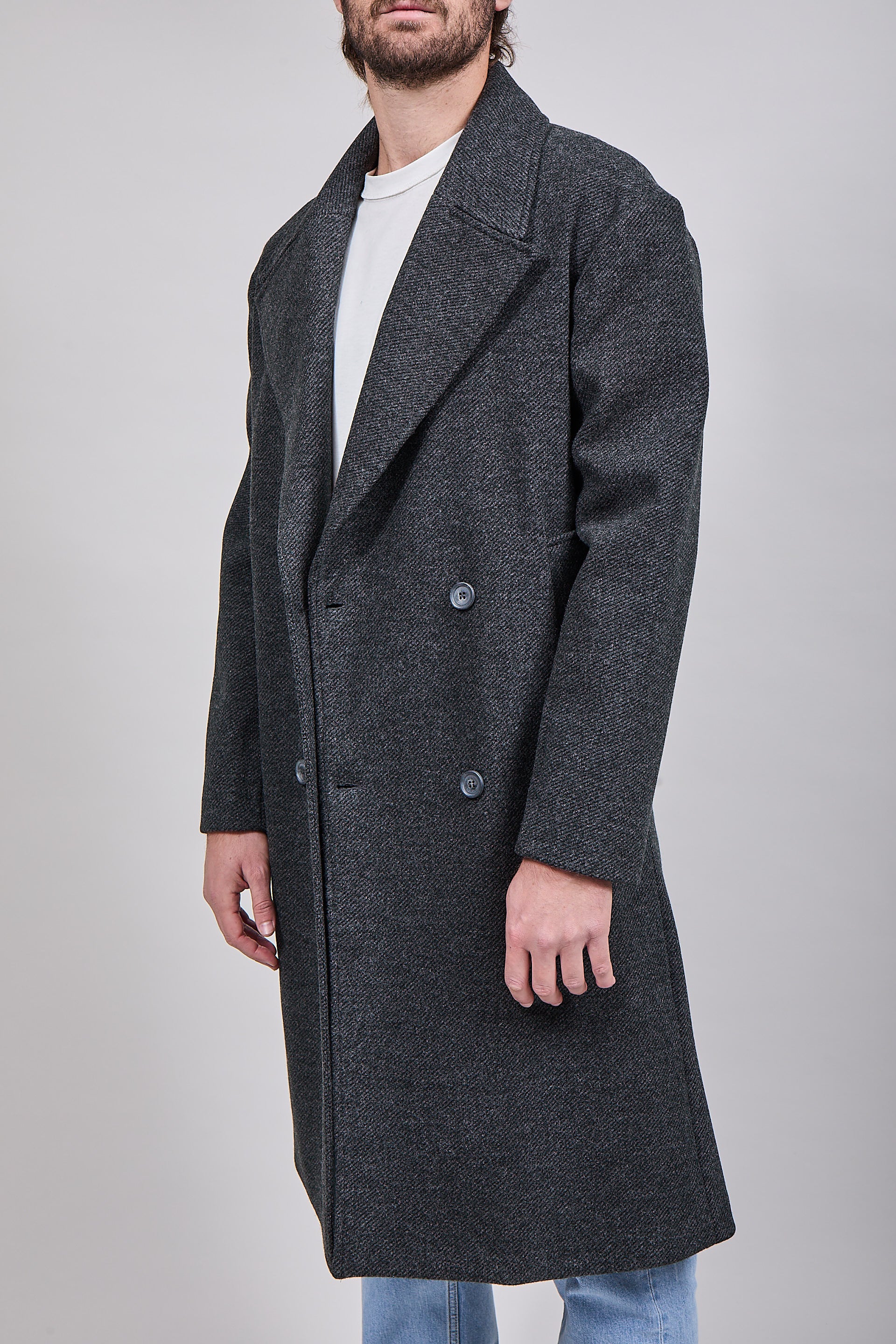 Cappotto Imperial Doppiopetto Grigio 993