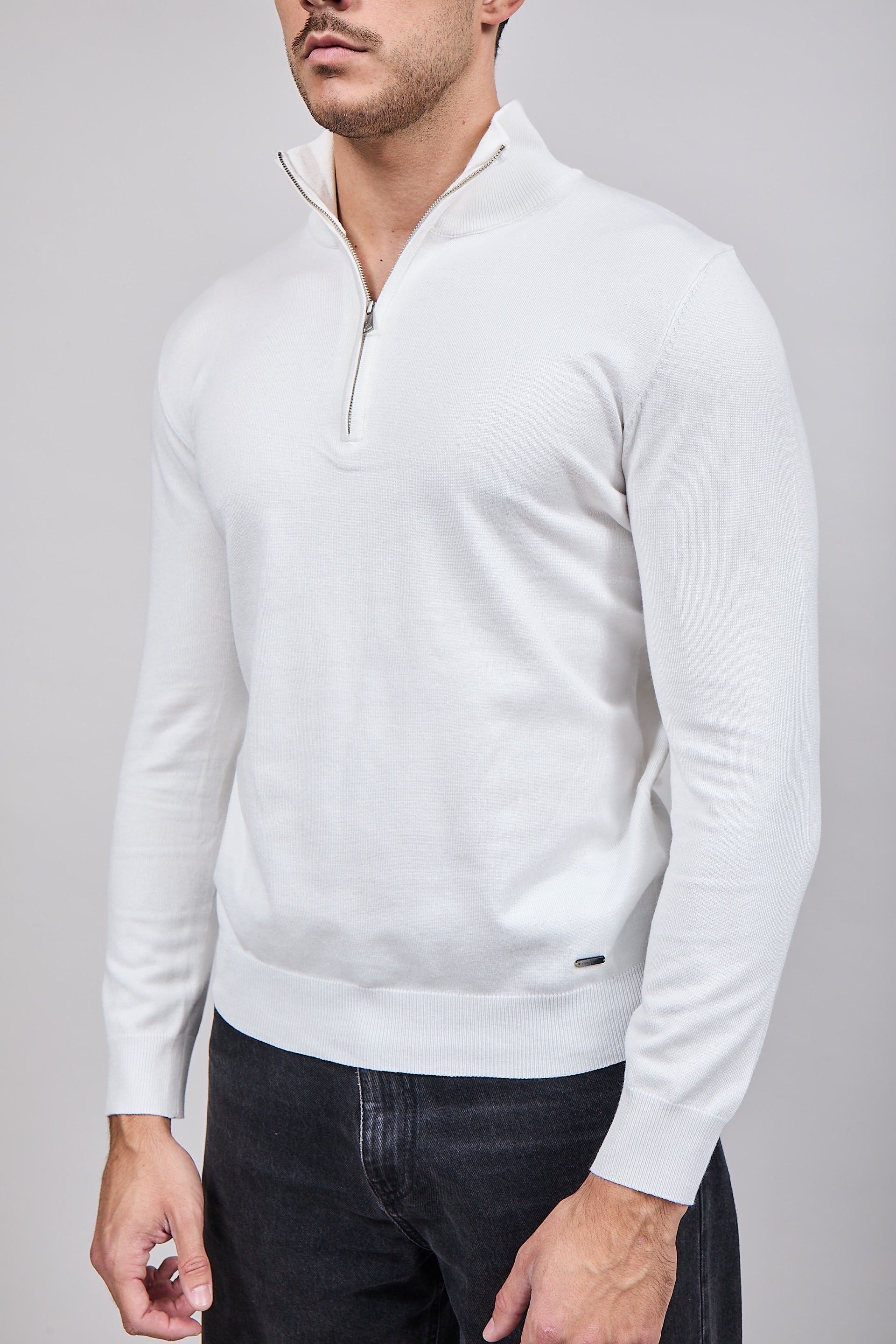 Lupetto Zip Gianni Lupo 35136 Panna