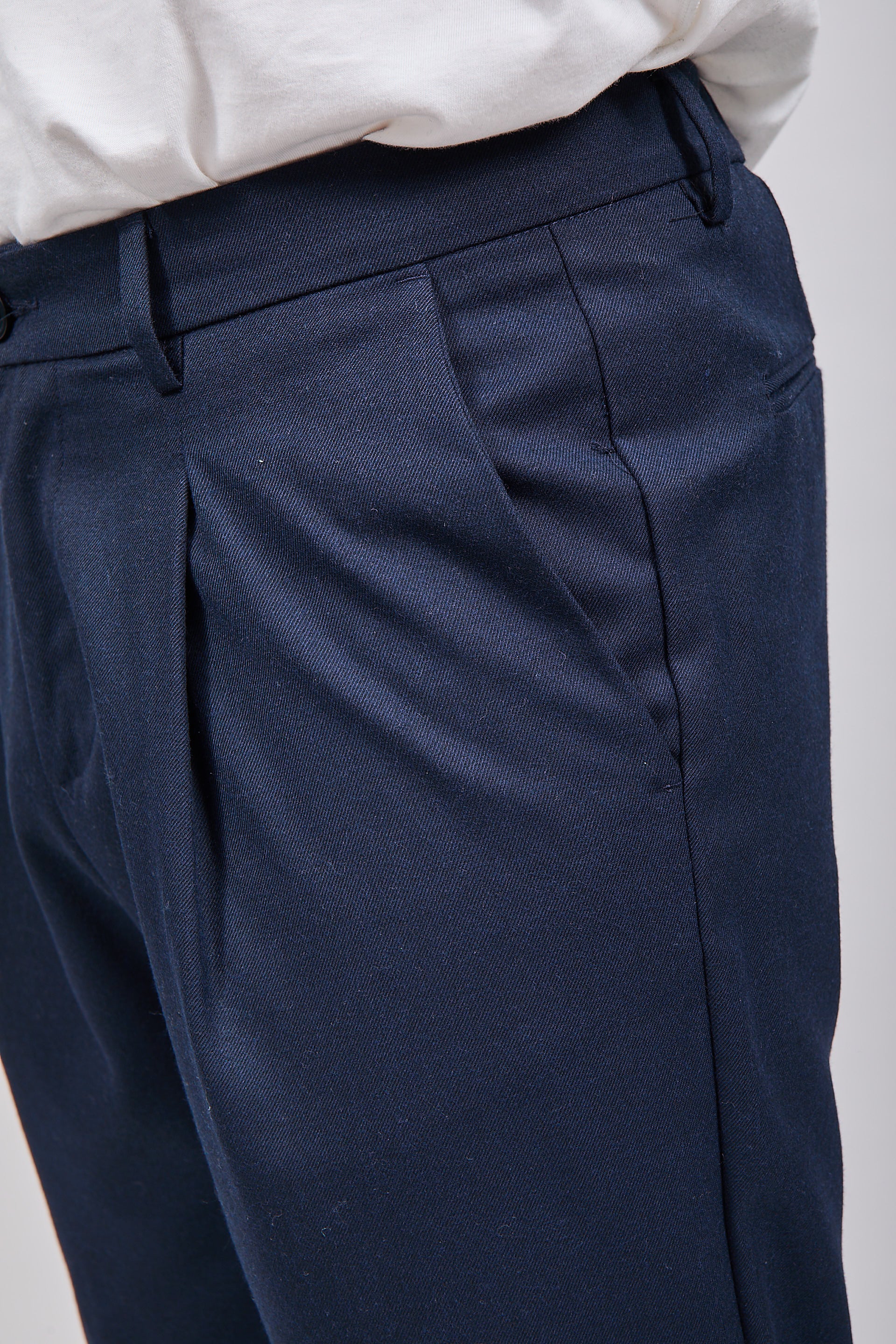 Pantalone Over-D Pince Blu P29