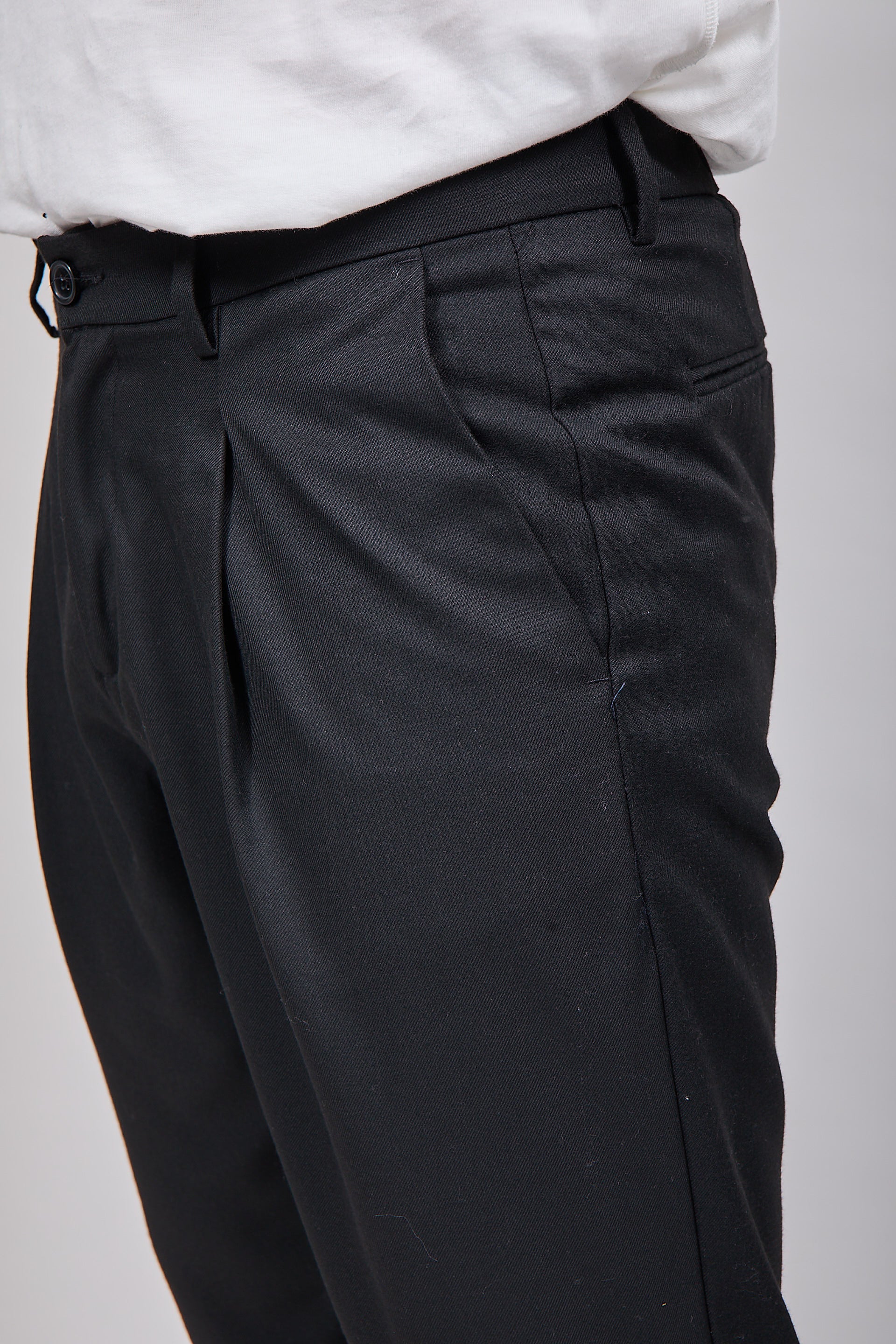 Pantalone Over-D Pince Nero P29