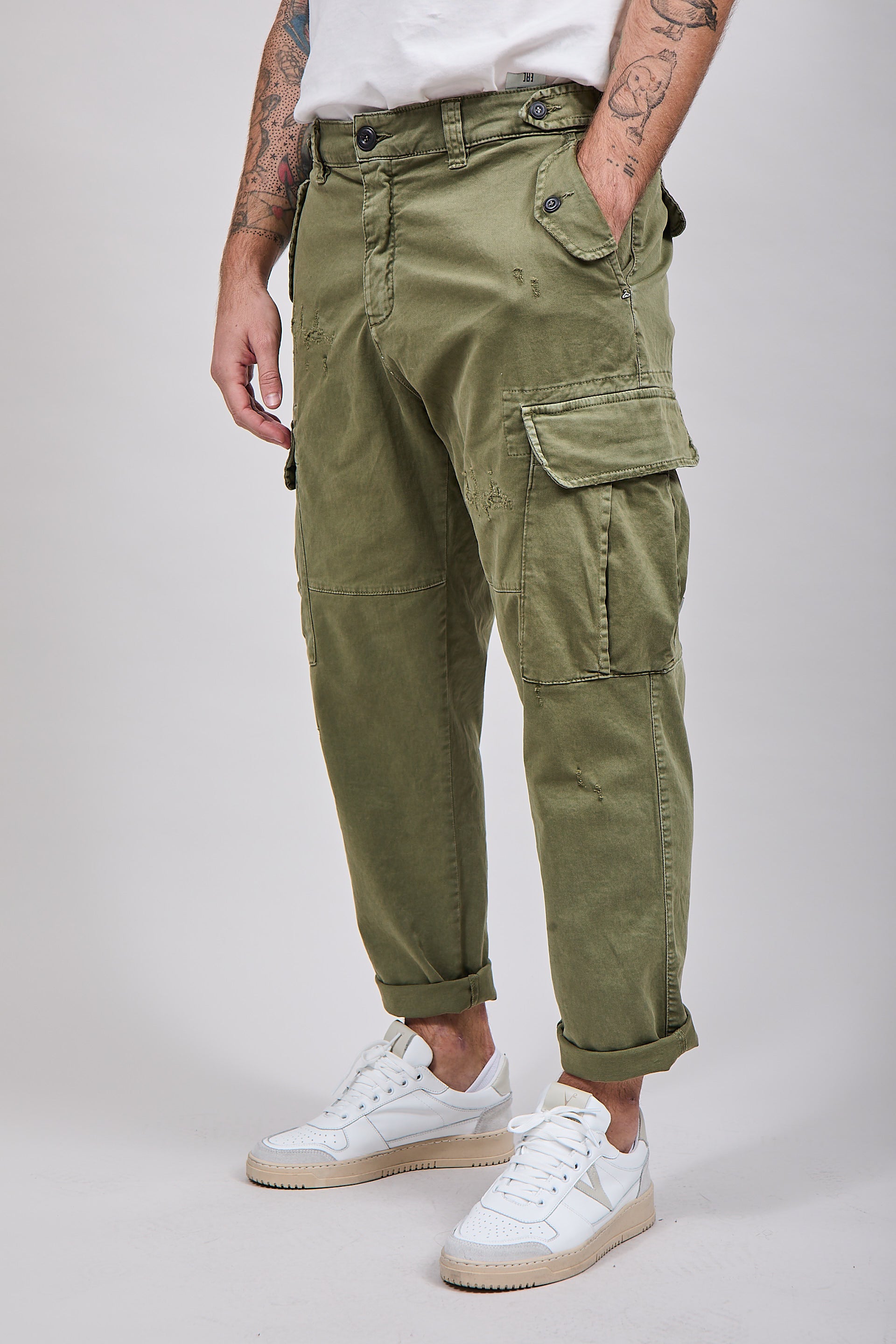Pantalone Berna cargo 49 Verde