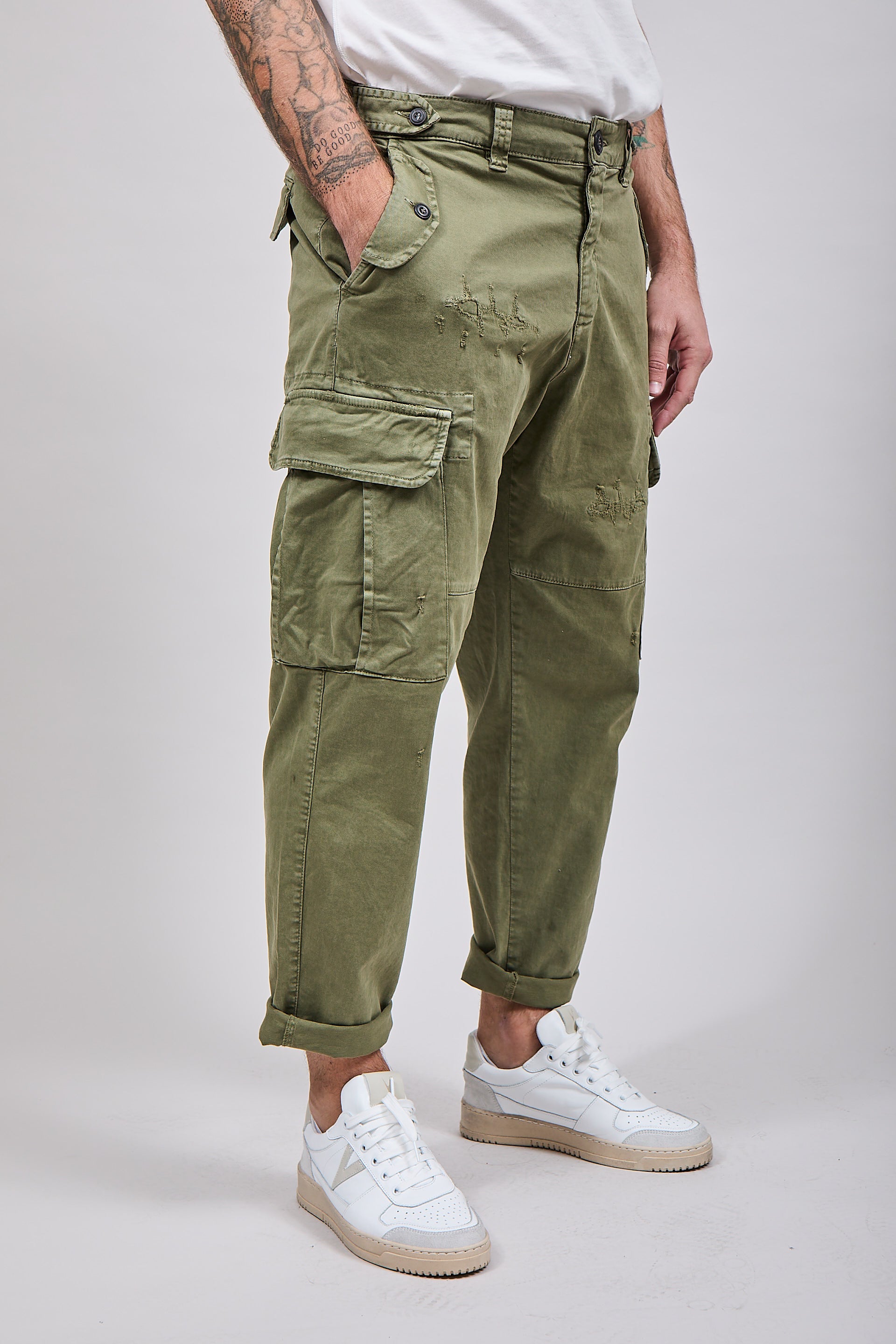 Pantalone Berna cargo 49 Verde