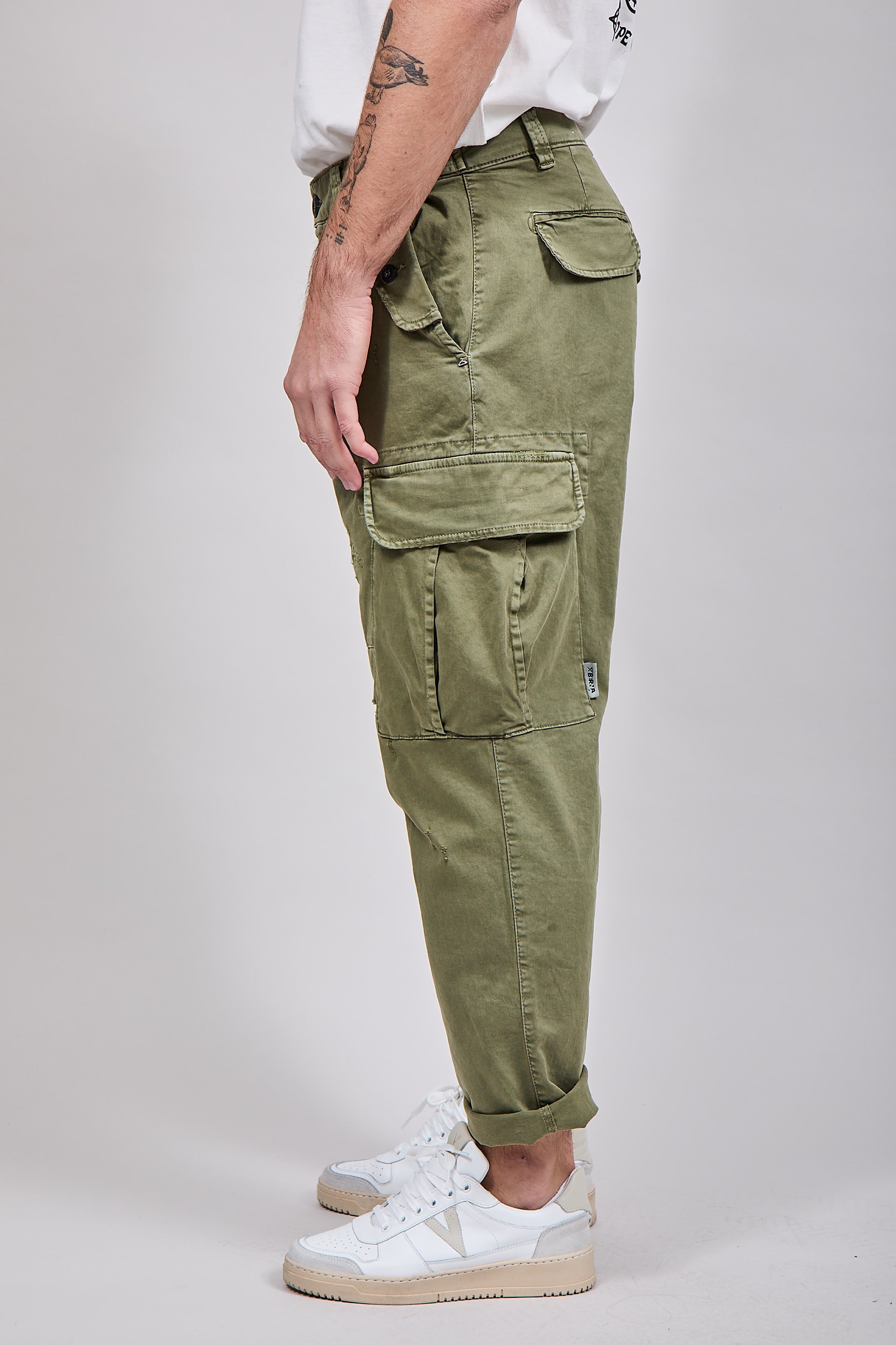 Pantalone Berna cargo 49 Verde
