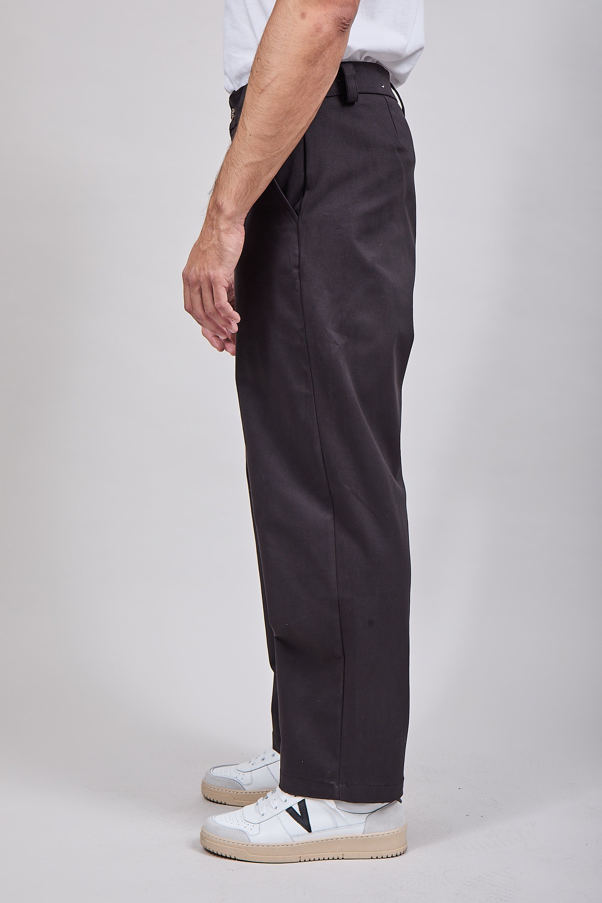 Pantalone Block Eleven Toppa Velluto Nero 264