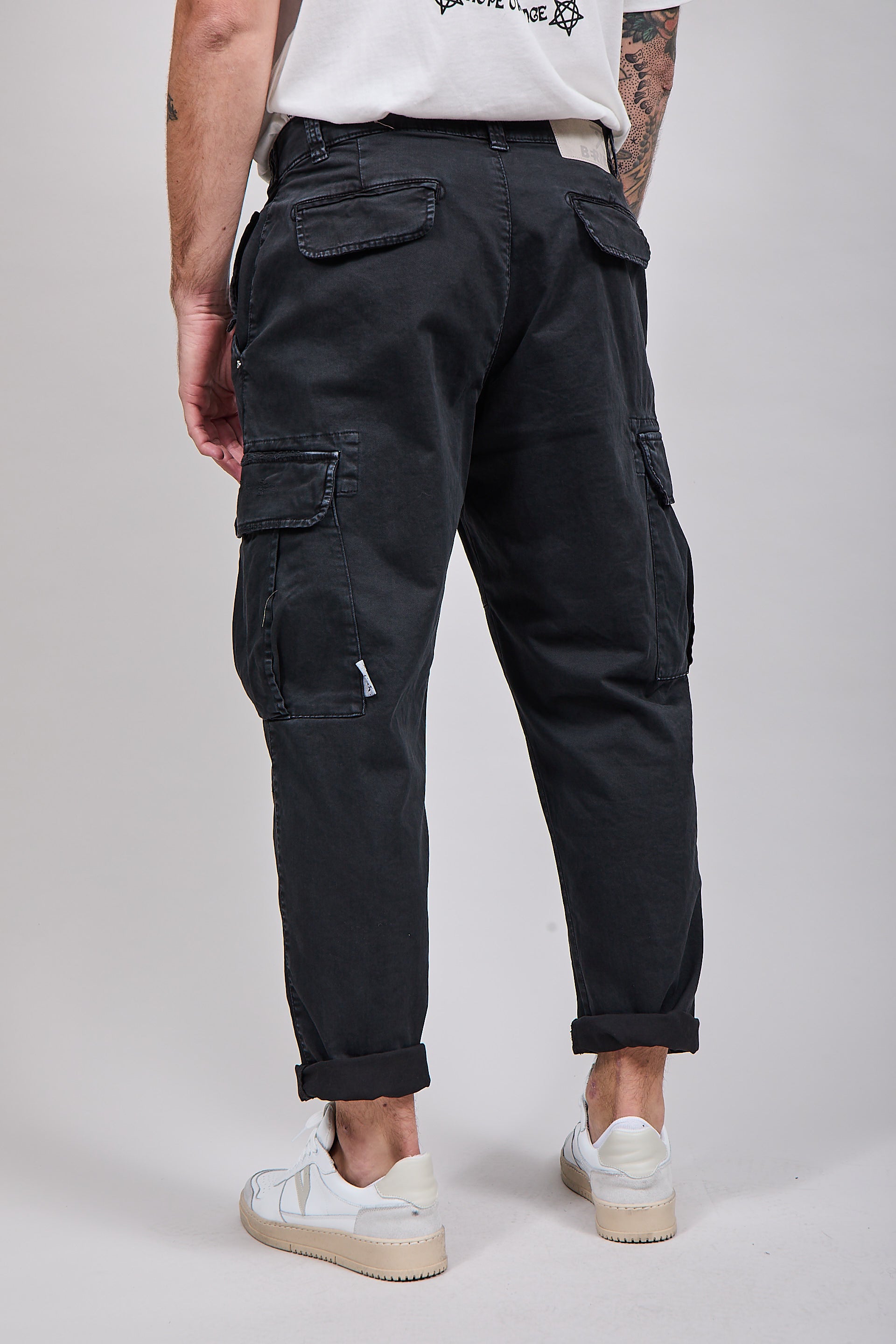Pantalone Berna cargo 49 Nero