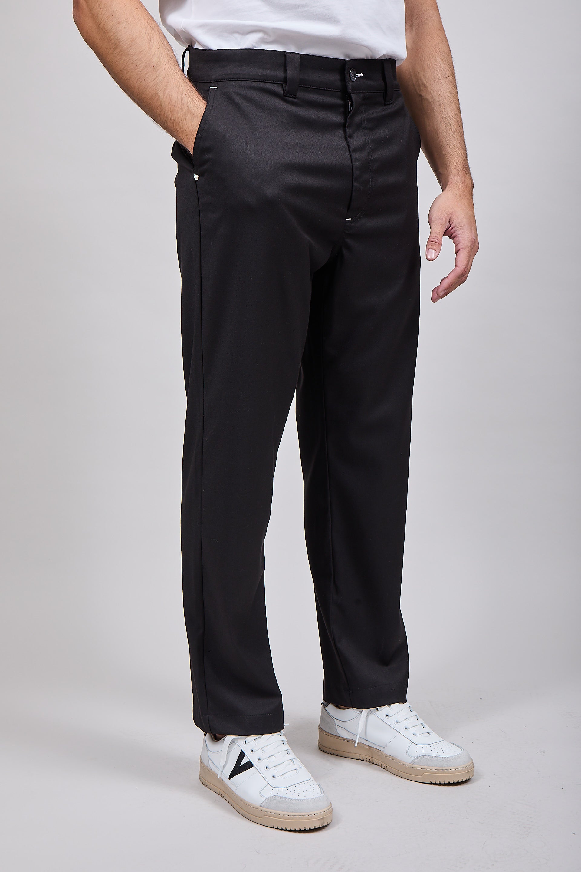 Pantalone Block Eleven Palazzo Nero 001