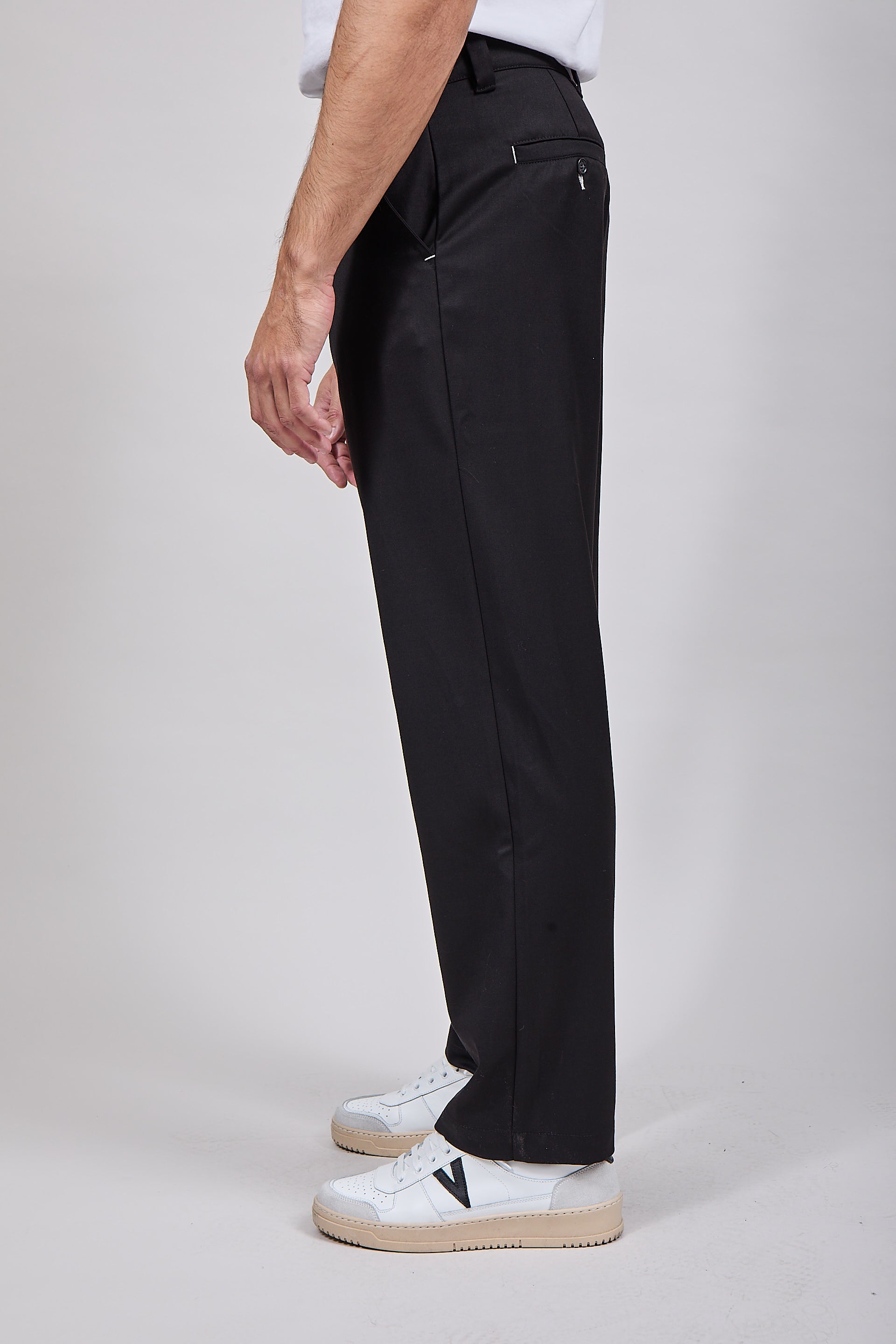 Pantalone Block Eleven Palazzo Nero 001