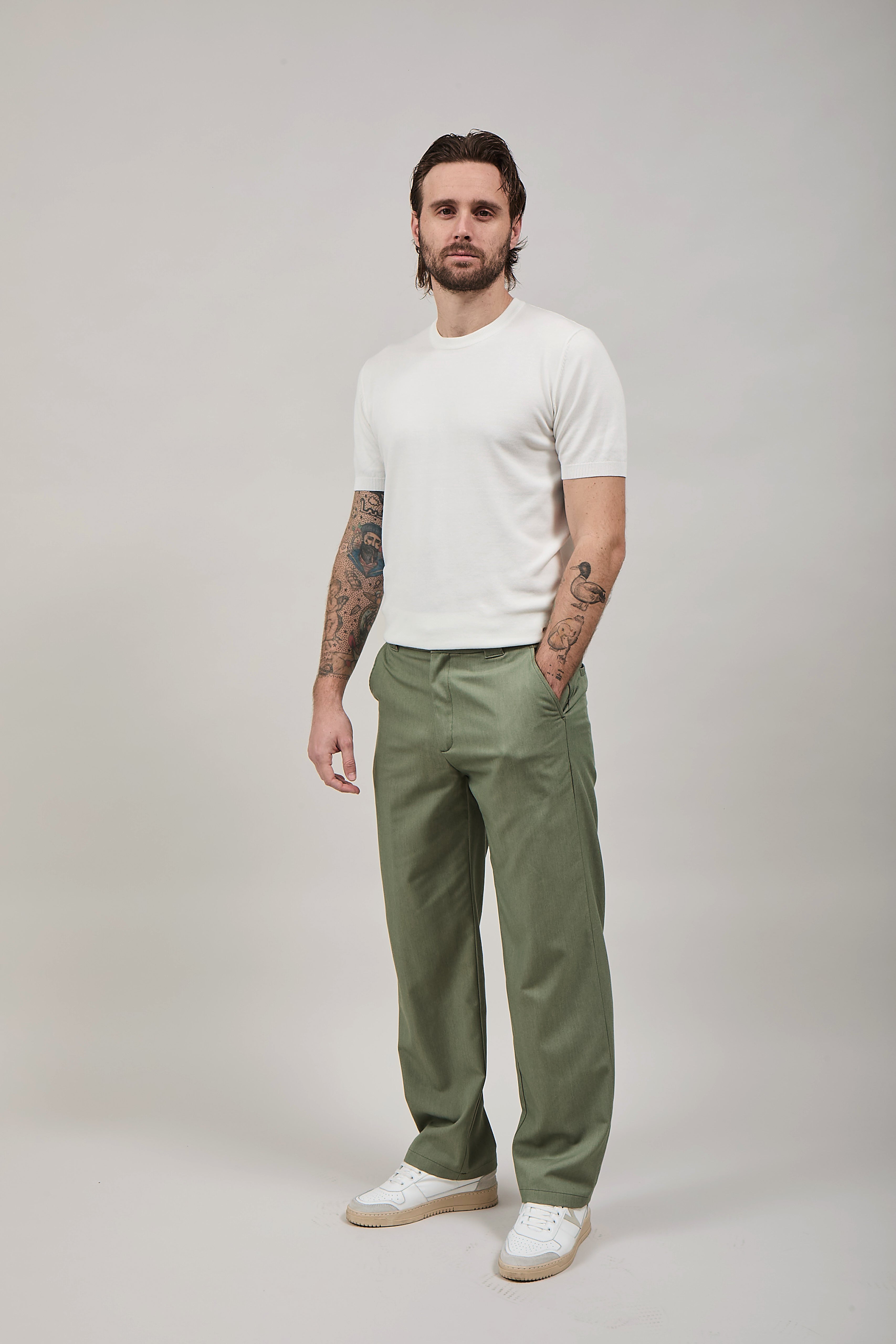 Pantalone Berna Salvia 102