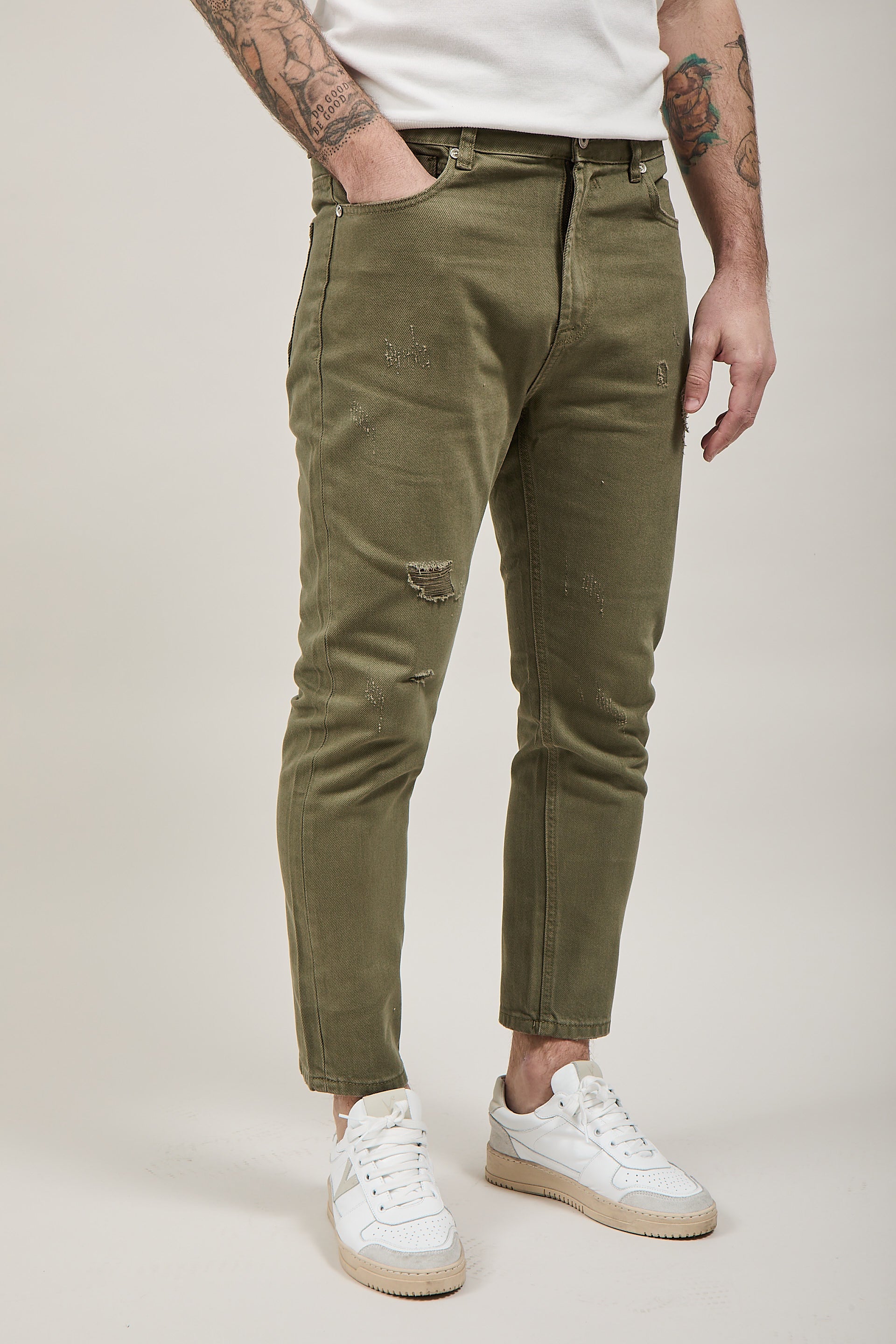 Jeans Gianni Lupo Verde 2536