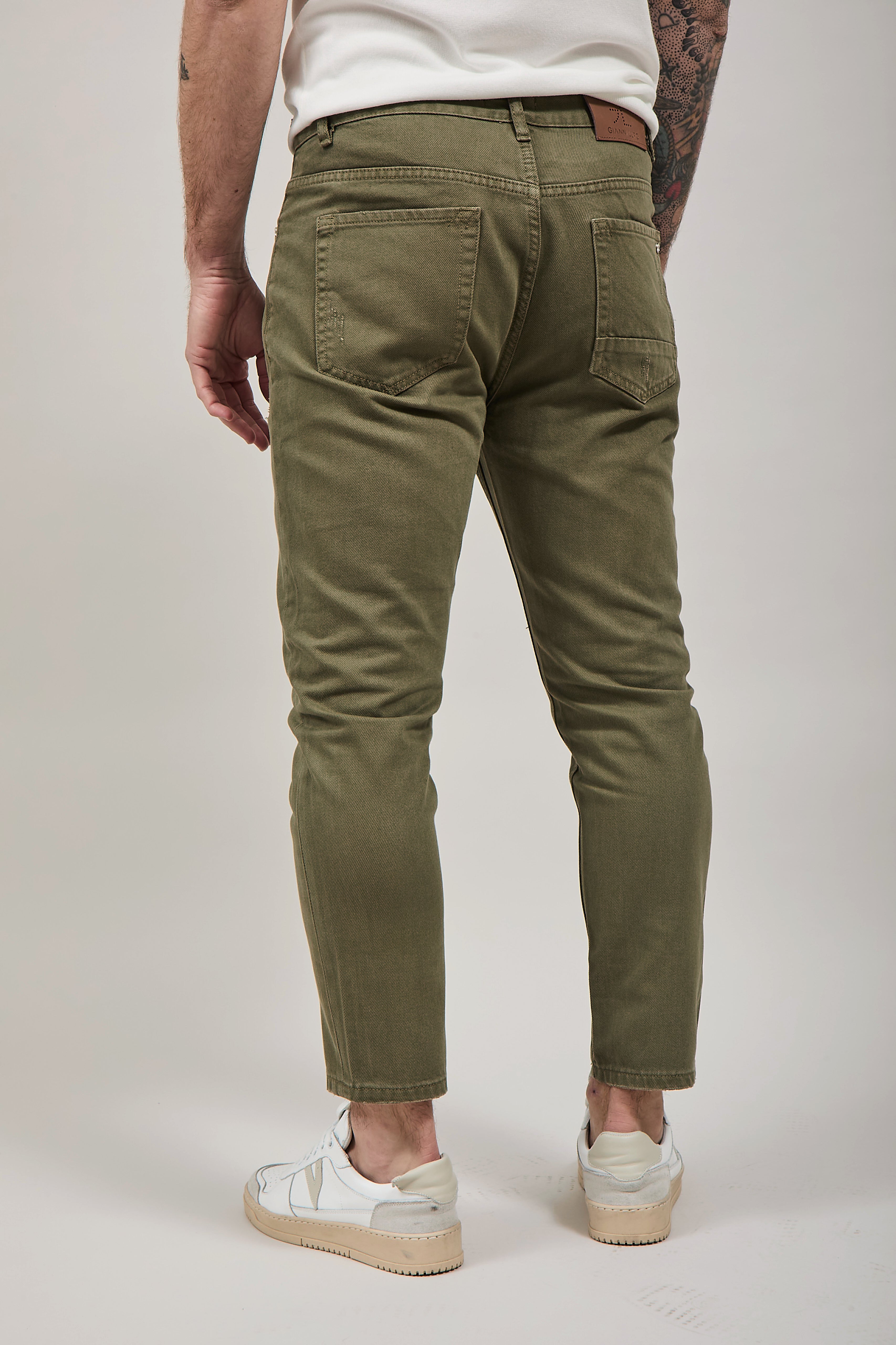 Jeans Gianni Lupo Verde 2536