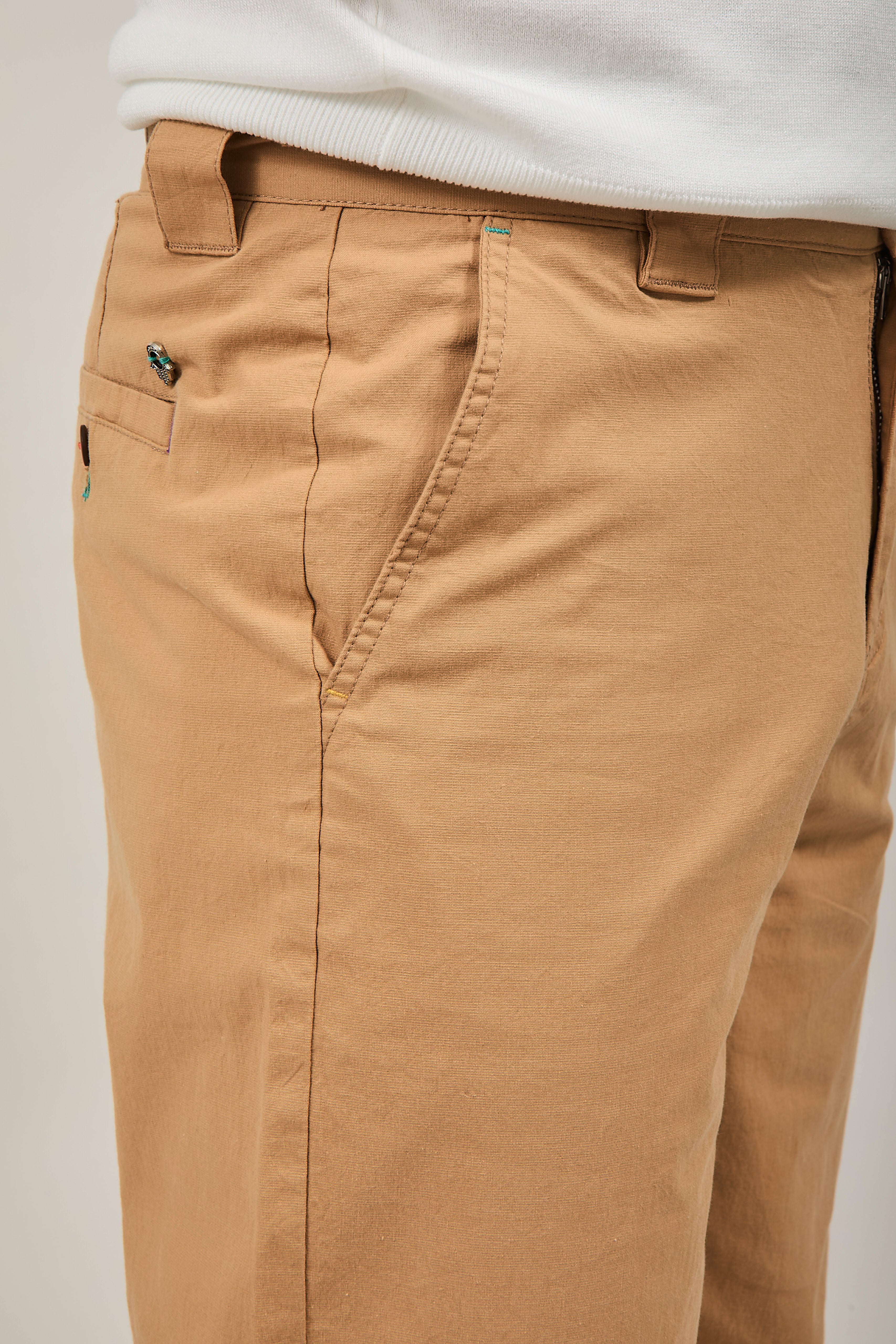 Pantalone Berna Lino Cammello 1283