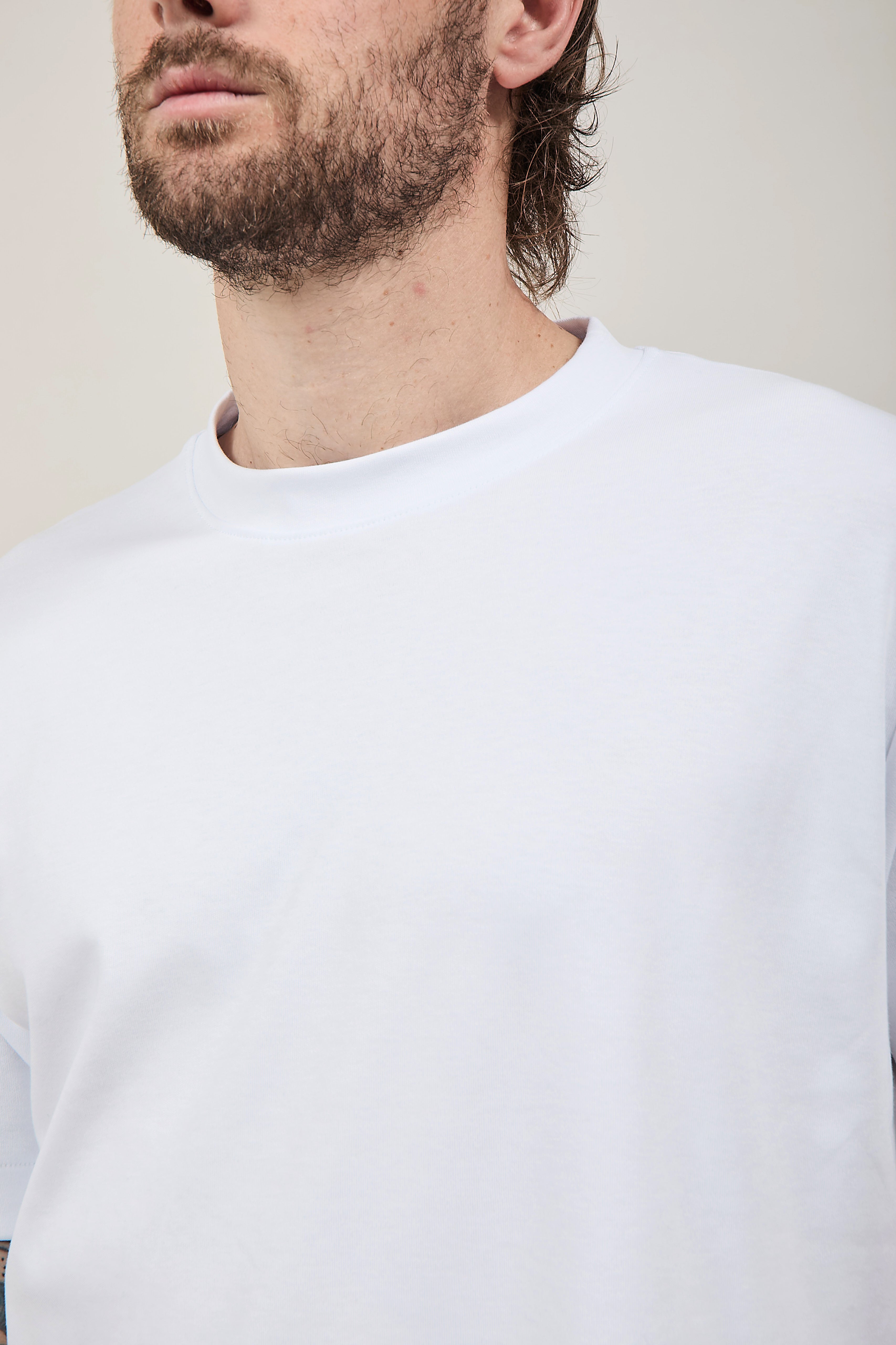T-shirt Berna Interlock Bianca