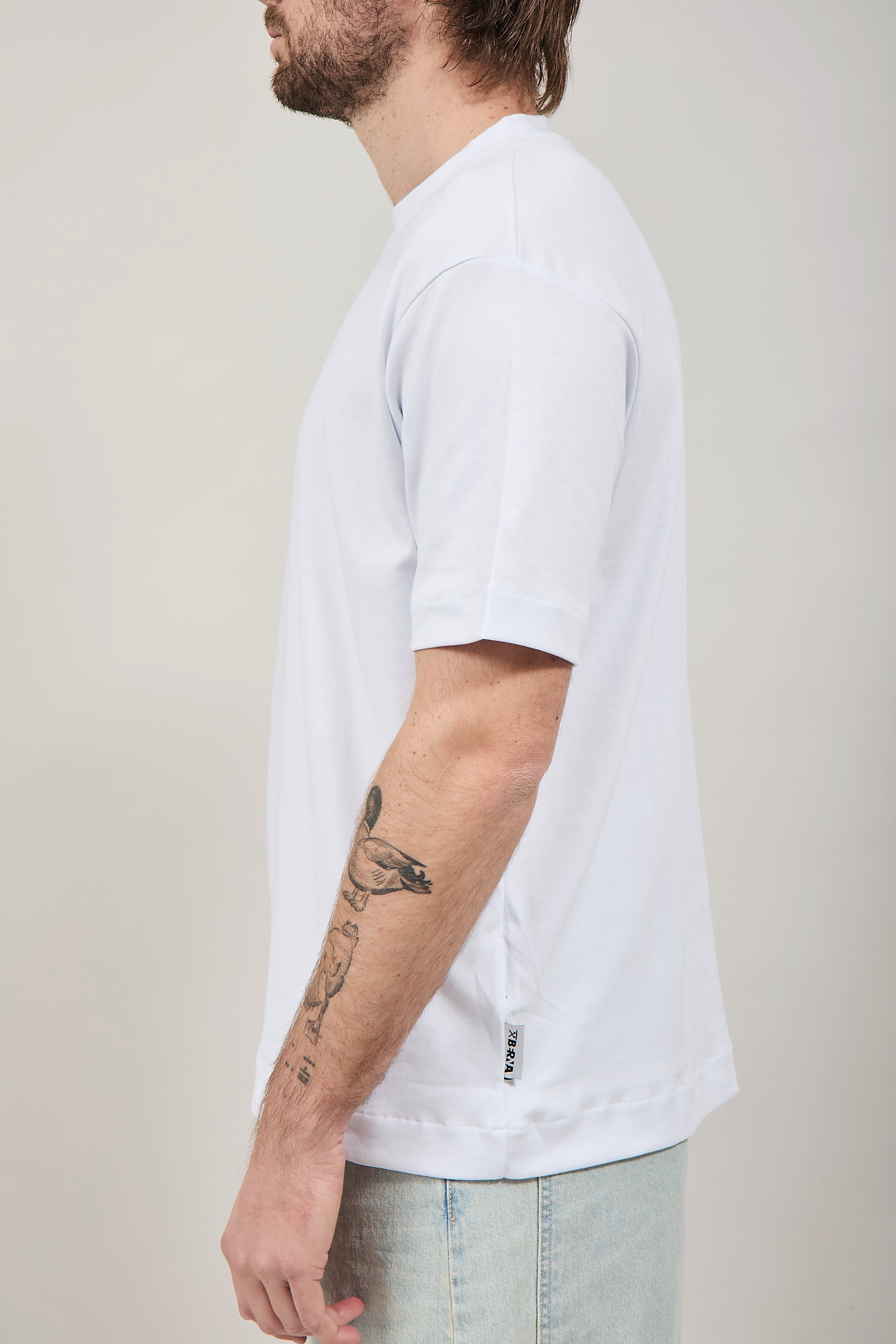 T-shirt Berna Interlock Bianca