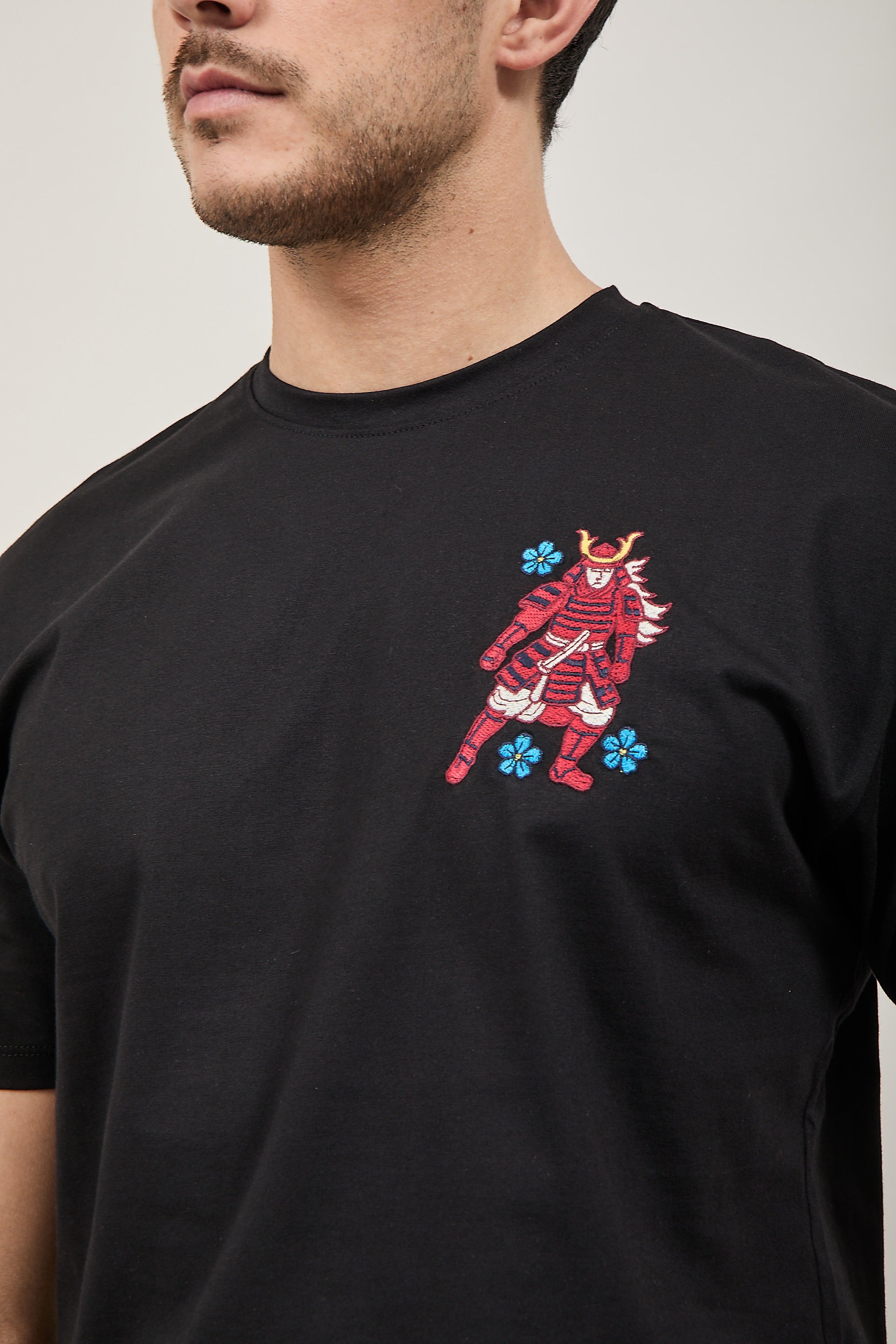 T-shirt V2 Samurai Nera